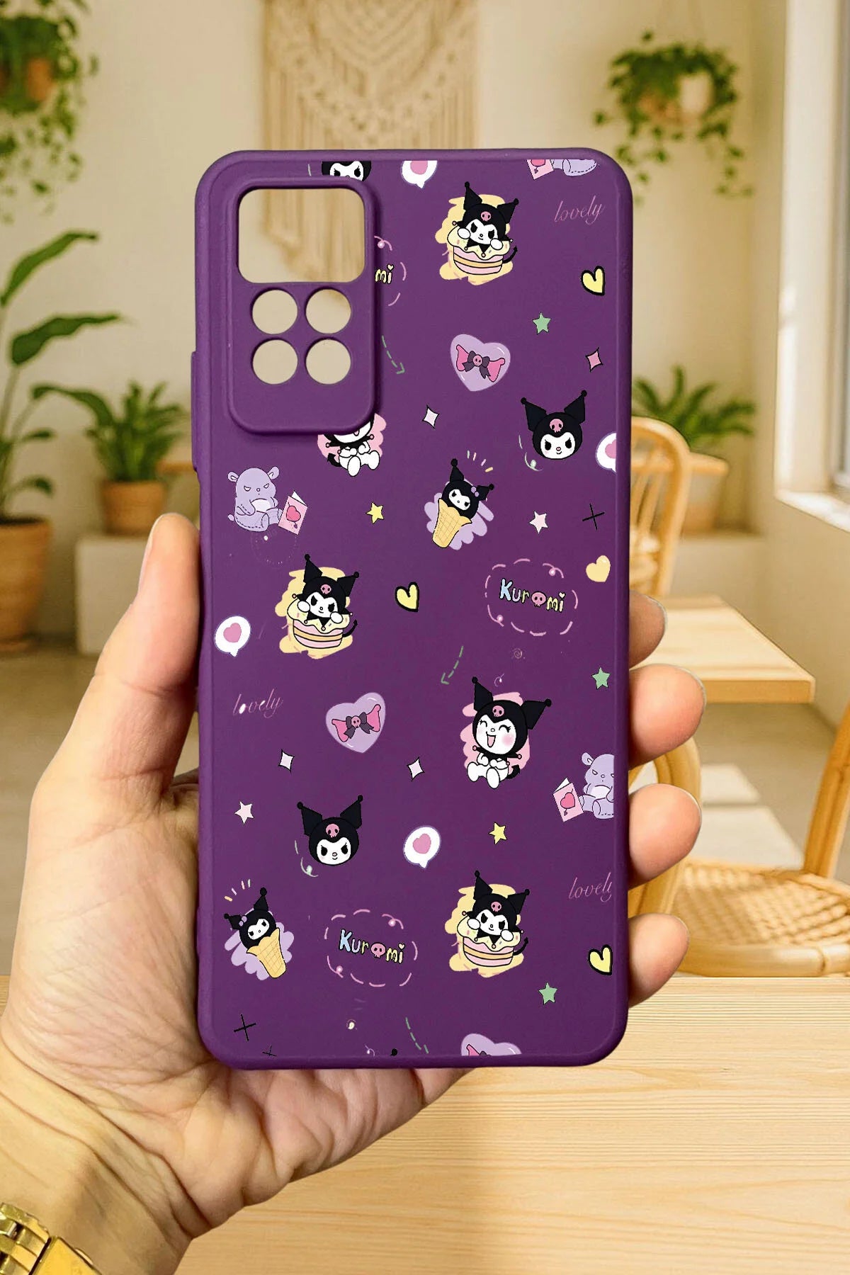 Redmi Note 11 Pro/Note 12 Pro 4G KURUMI DESENLİ Silikon Darbe Emici Klasik Korumalı Rubber Kılıf