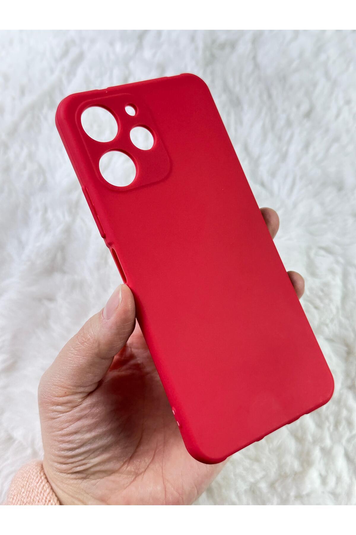 Redmi 12 - Silikon Darbe Emici Klasik Korumalı Rubber Kılıf