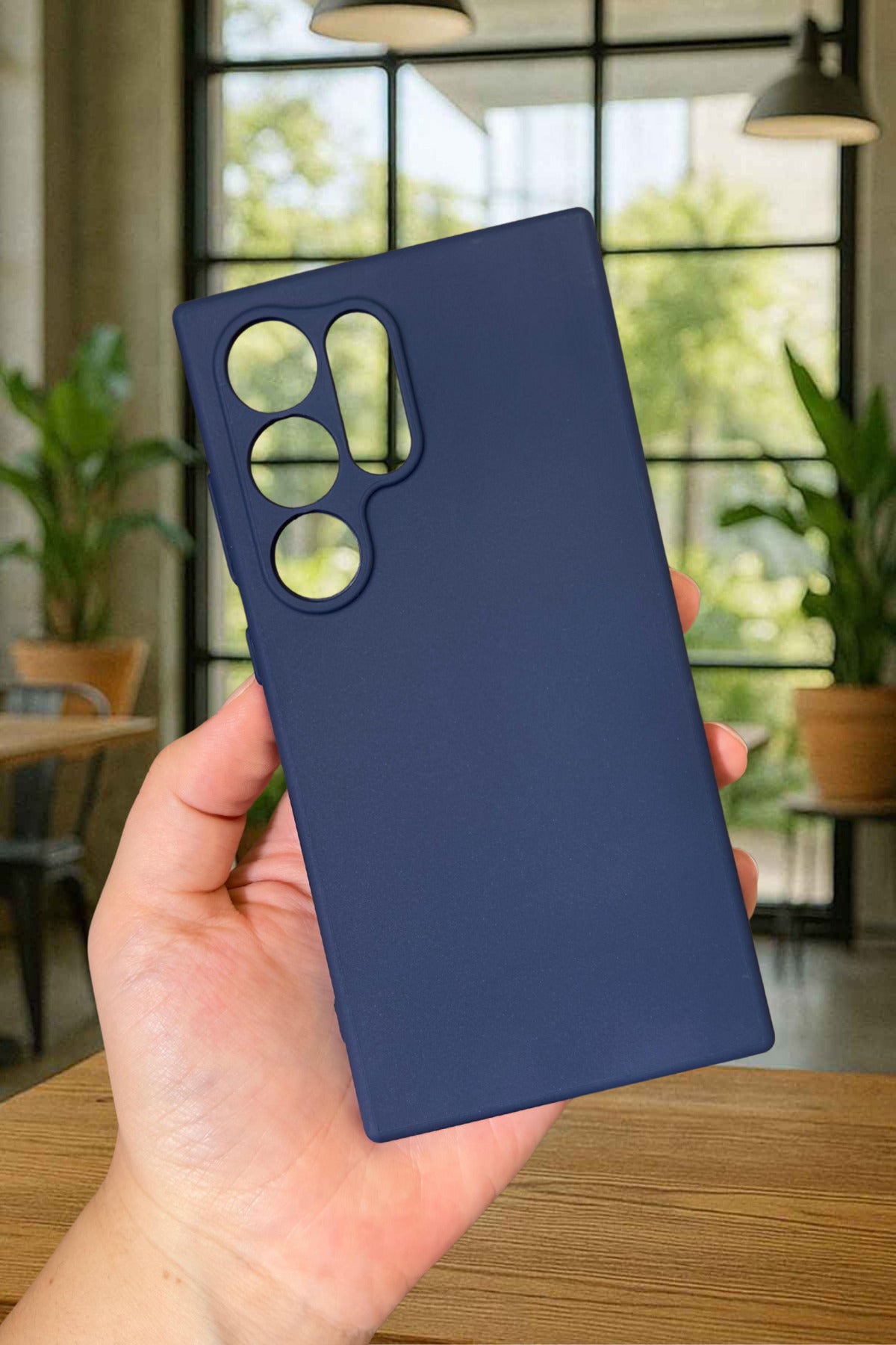 Samsung Galaxy S24 Ultra Silikon Darbe Emici Klasik Korumalı Rubber Kılıf