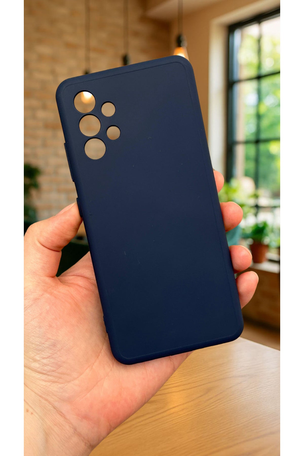 Samsung Galaxy A32 - Silikon Darbe Emici Klasik Korumalı Rubber Kılıf