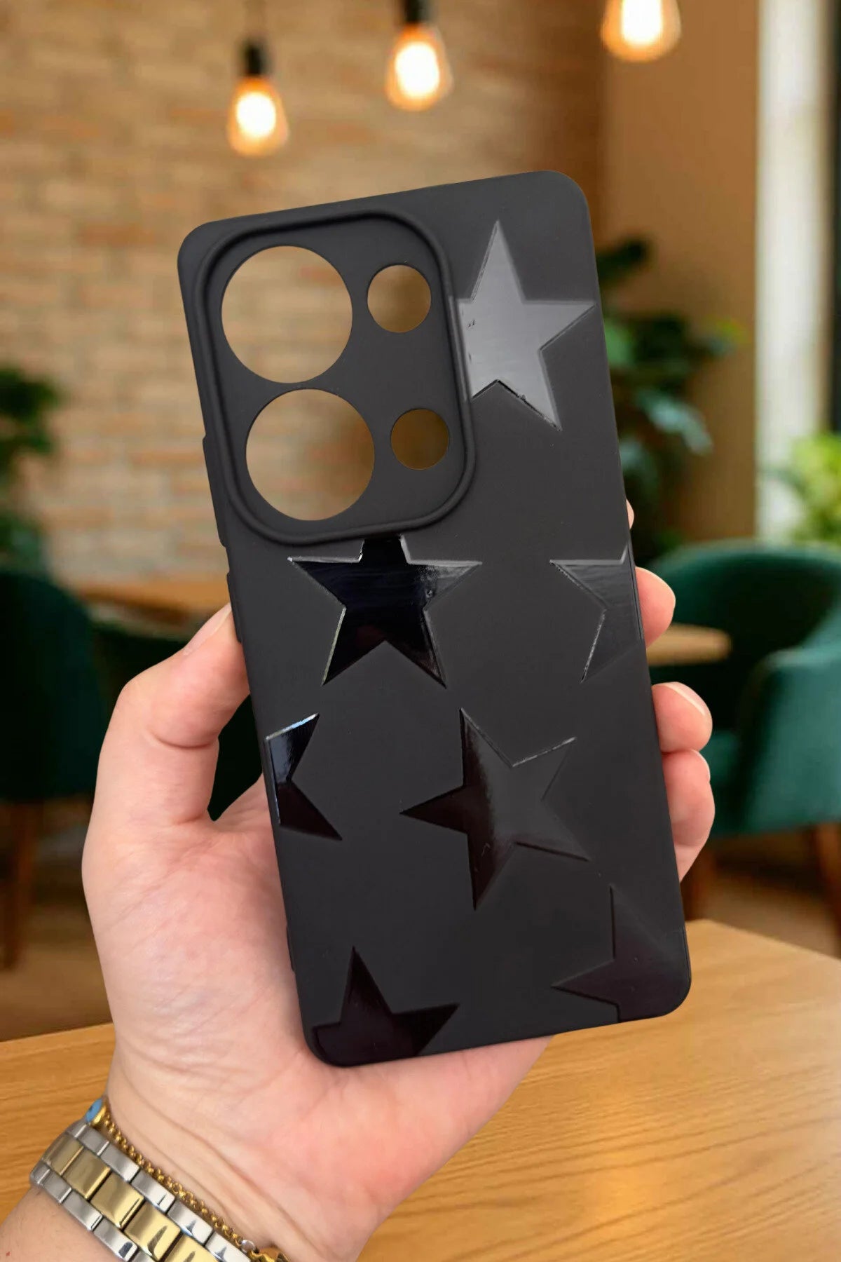 Redmi Note 13 4G Uyumlu- STAR Silikon Darbe Emici Klasik Korumalı Rubber Kılıf