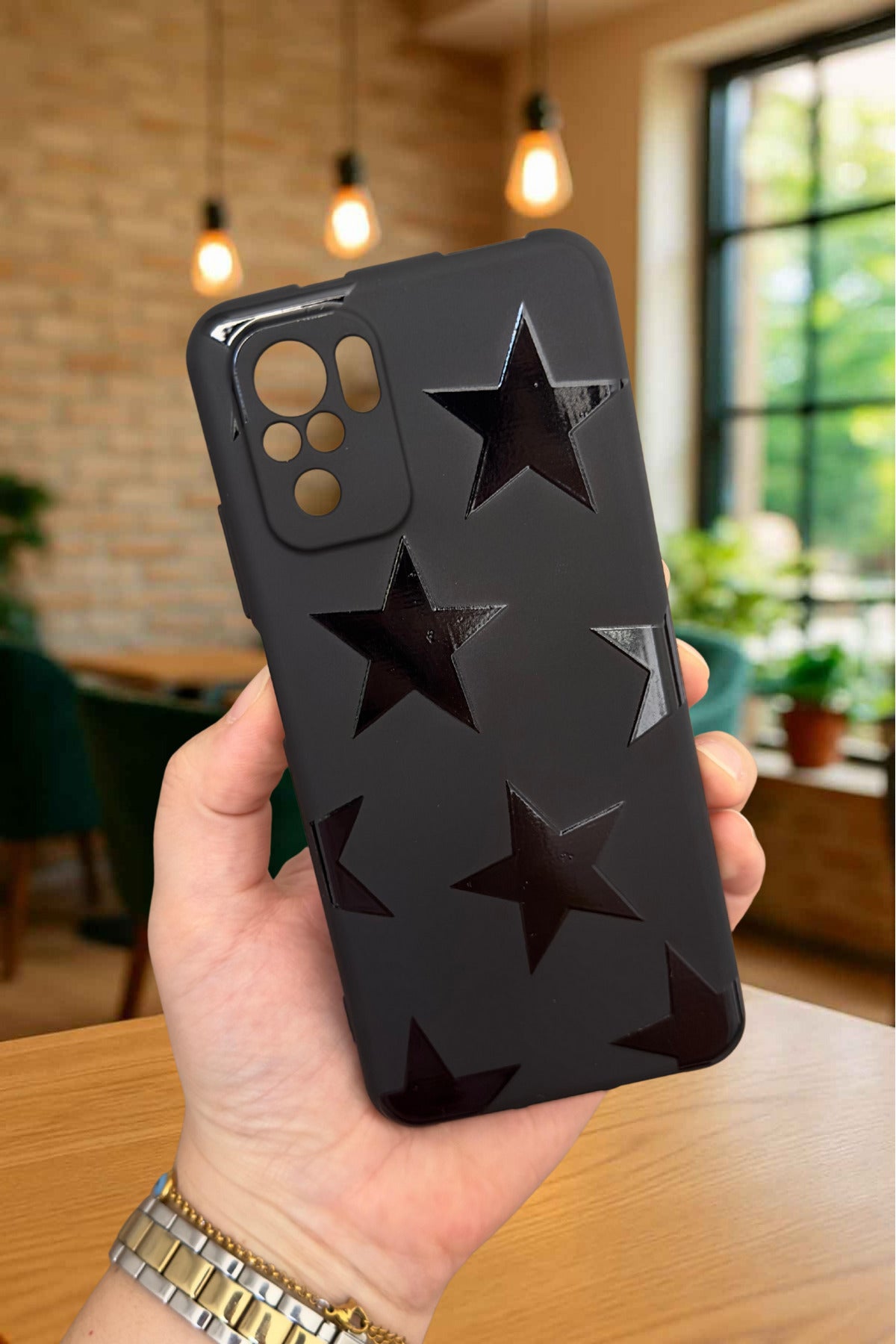 Redmi Note 10/10S Uyumlu - STAR Silikon Darbe Emici Klasik Korumalı Rubber Kılıf