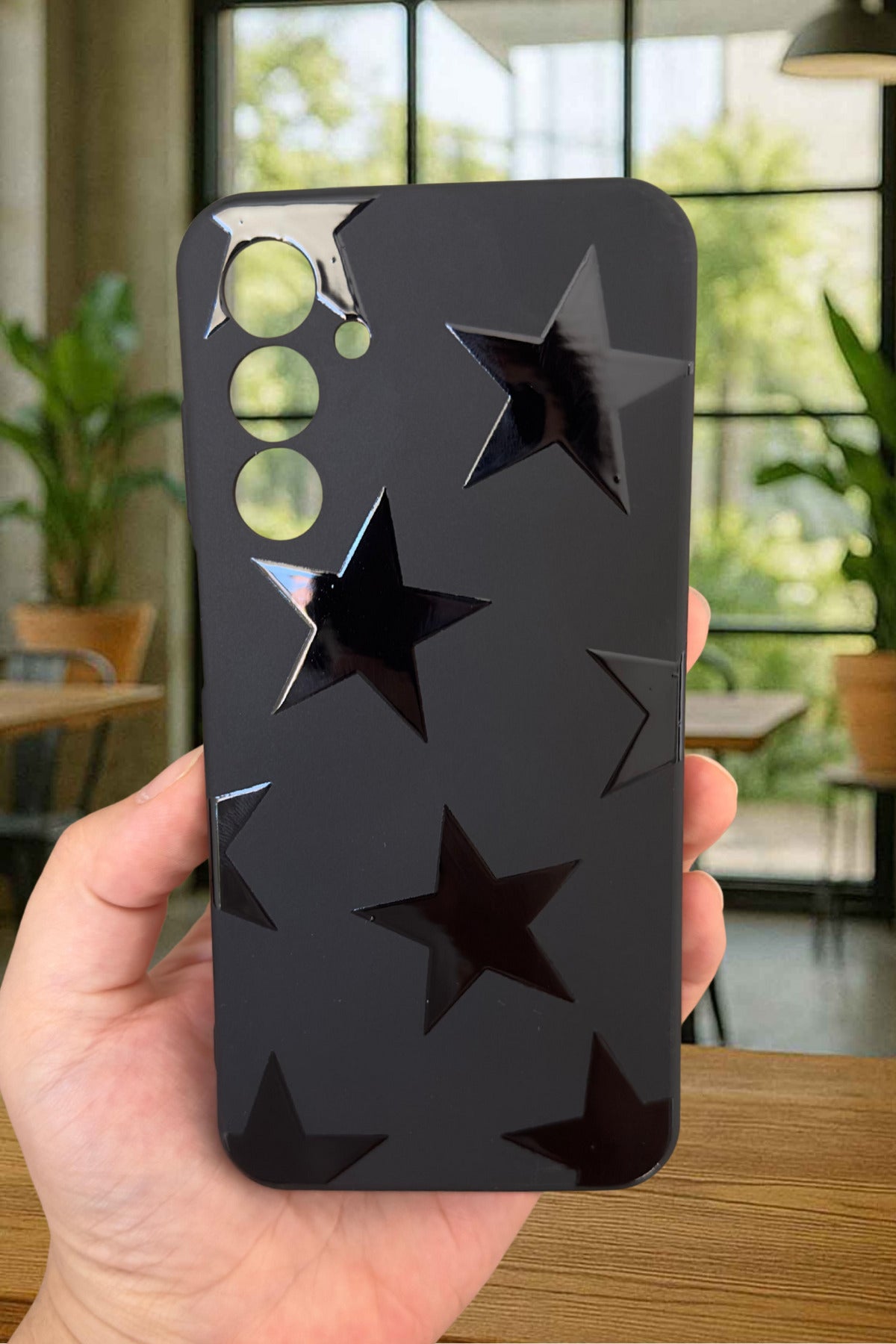 Samsung Galaxy A25 Uyumlu STAR Silikon Darbe Emici Klasik Korumalı Rubber Kılıf
