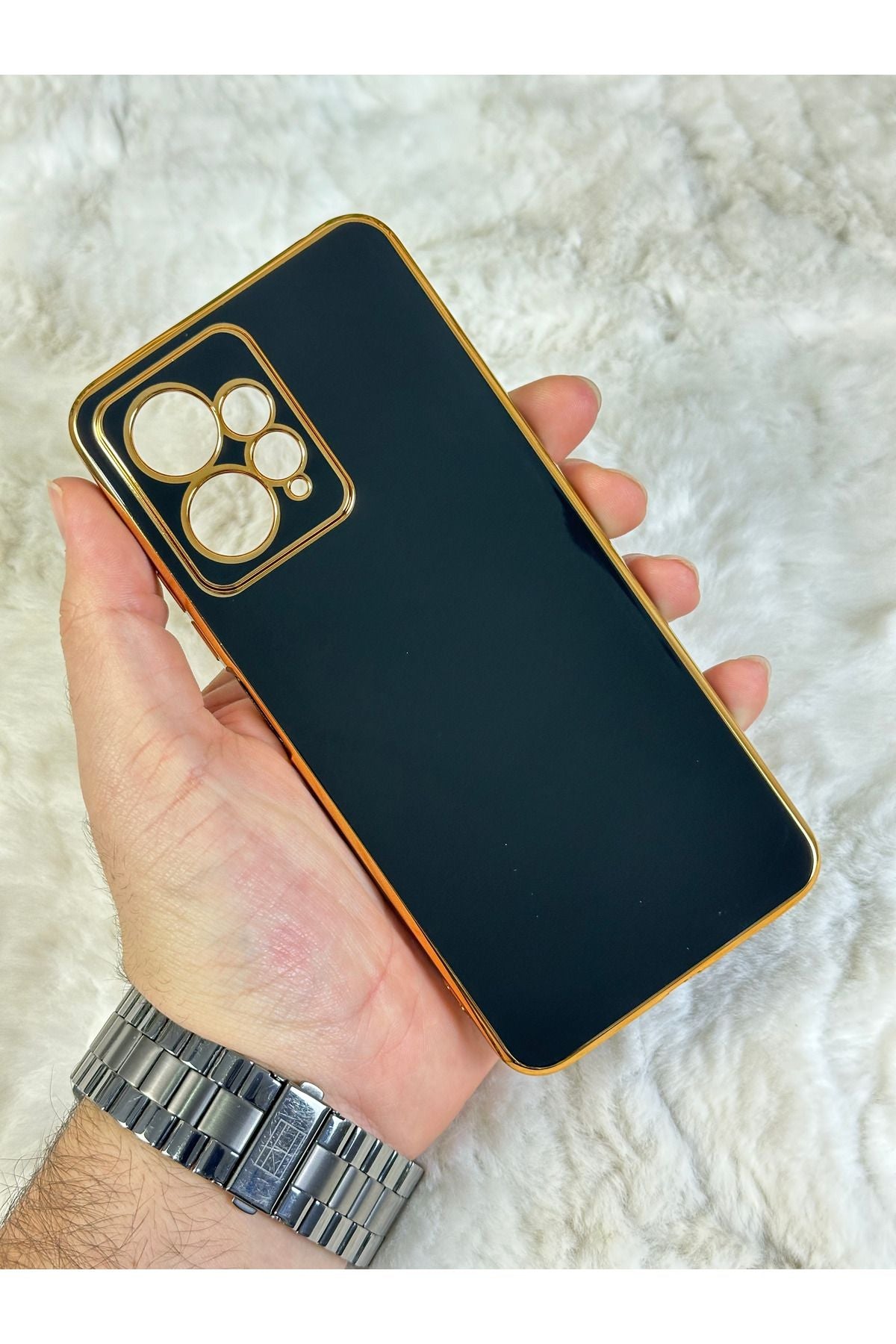 Xiaomi Redmi Note 12 (PRO DEĞİL )-Kir Tutmaz Silinebilir Parlak Kamera Korumalı Silikon Bark Kılıf