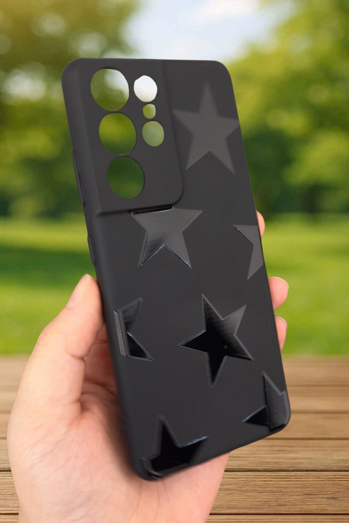 Samsung Galaxy S21 Ultra Uyumlu Star Silikon Darbe Emici Klasik Korumalı Rubber Kılıf