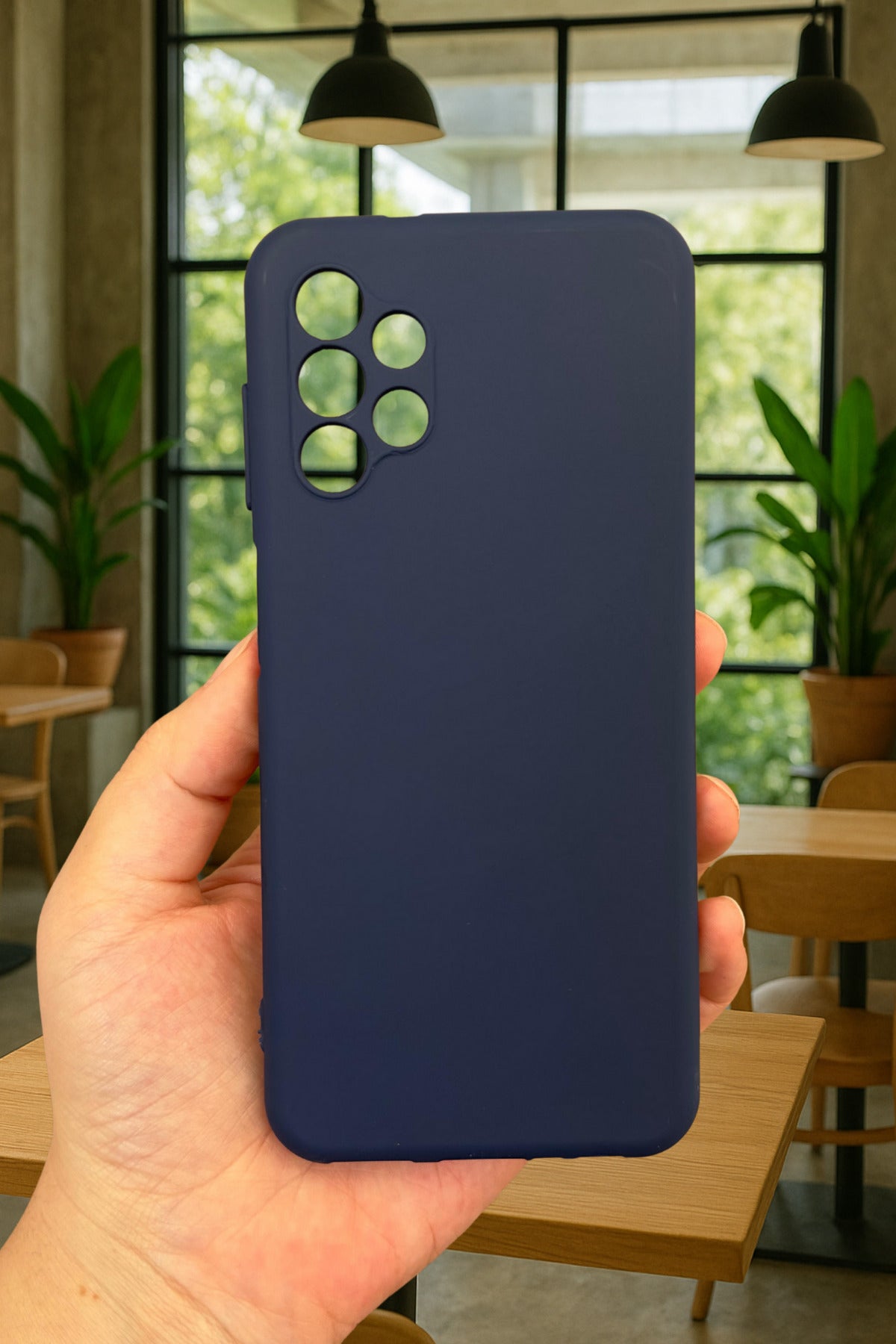 Samsung Galaxy A13 Silikon Darbe Emici Klasik Korumalı Rubber Kılıf