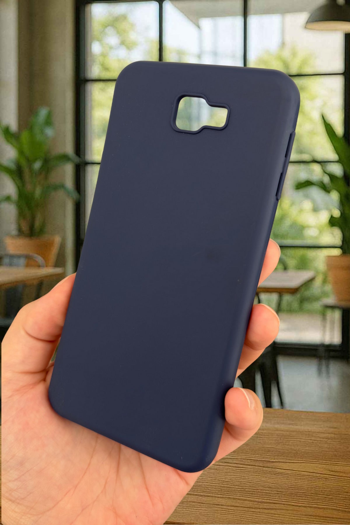 Samsung Galaxy J7 Prime - Silikon Darbe Emici Klasik Korumalı Rubber Kılıf