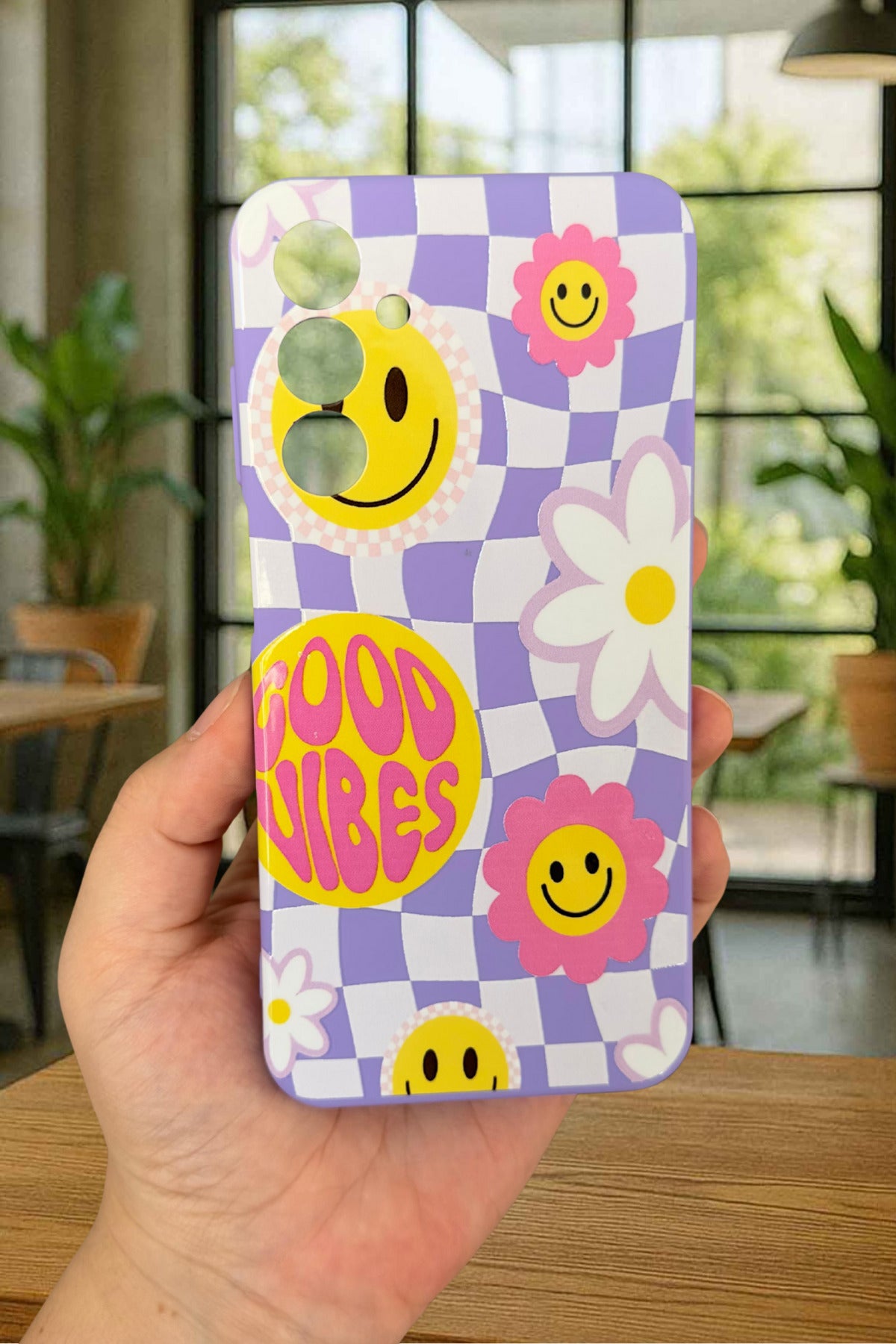 Samsung Galaxy A25 Uyumlu Good Vibes Silikon Darbe Emici Klasik Korumalı Rubber Kılıf