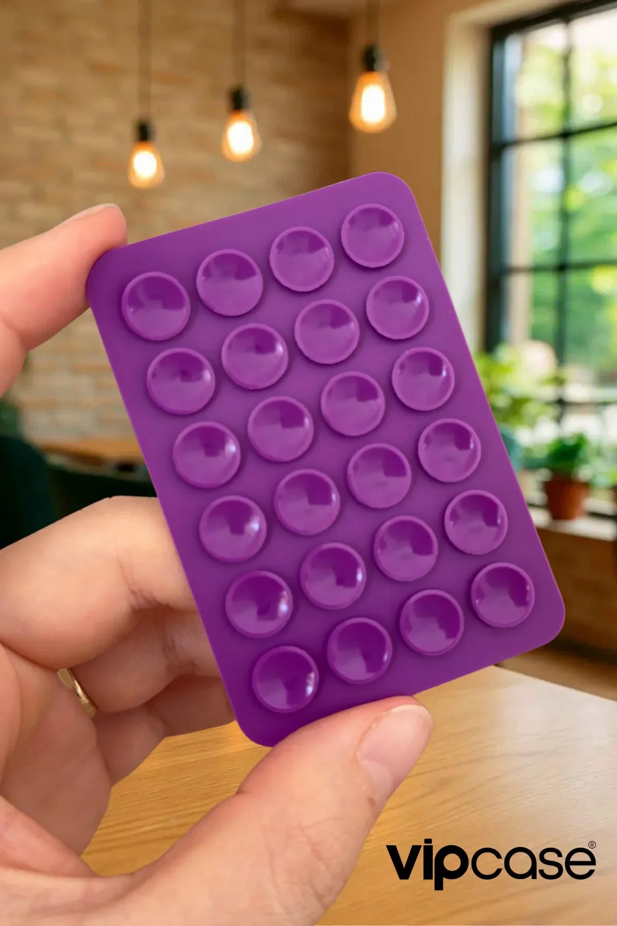 3M Çift Taraflı Bantlı Telefon Arkası Silikon Renkli Vantuzlu Telefon Tutucu