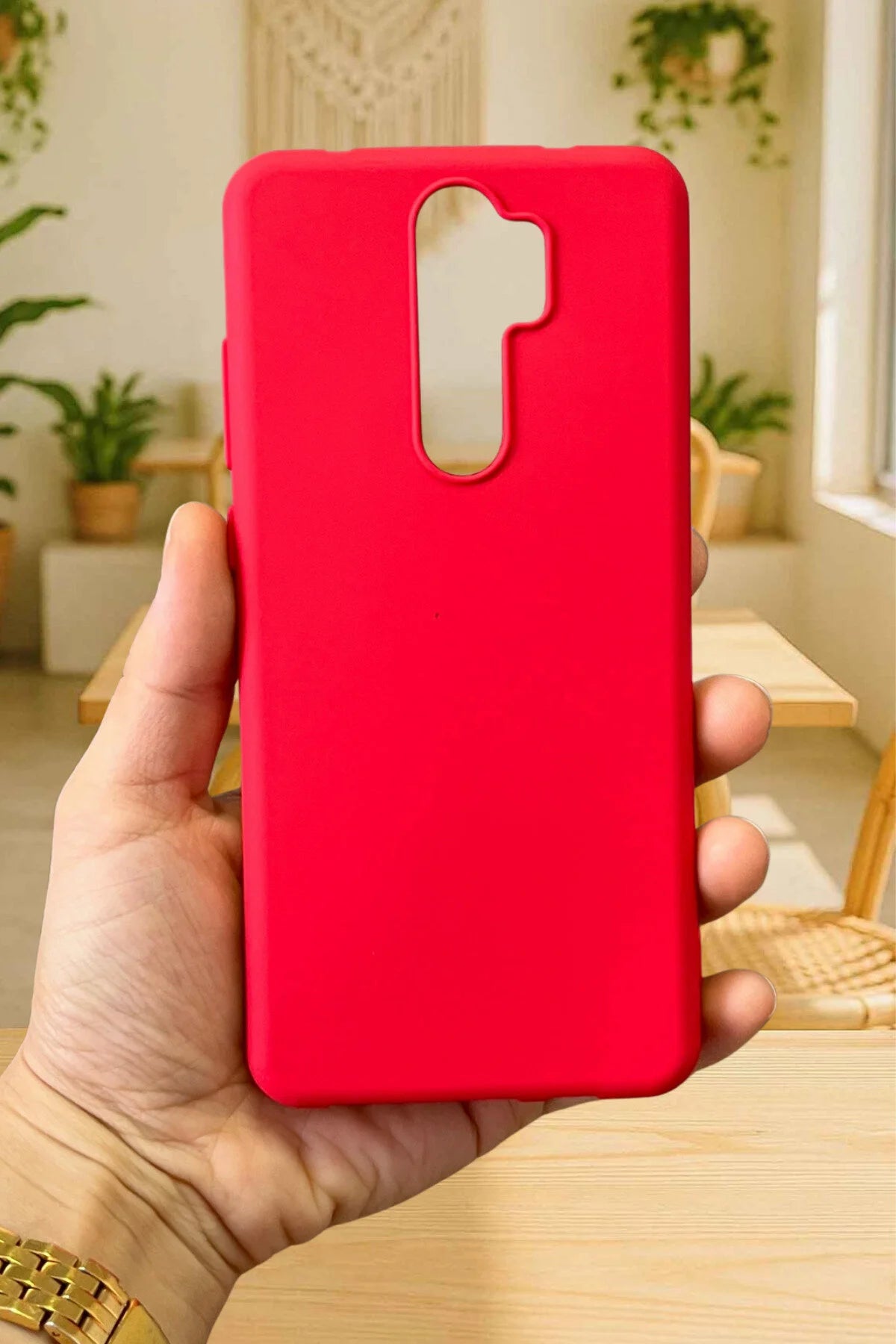 Xiaomi Redmi Note 8 Pro Silikon Darbe Emici Klasik Korumalı Rubber Kılıf