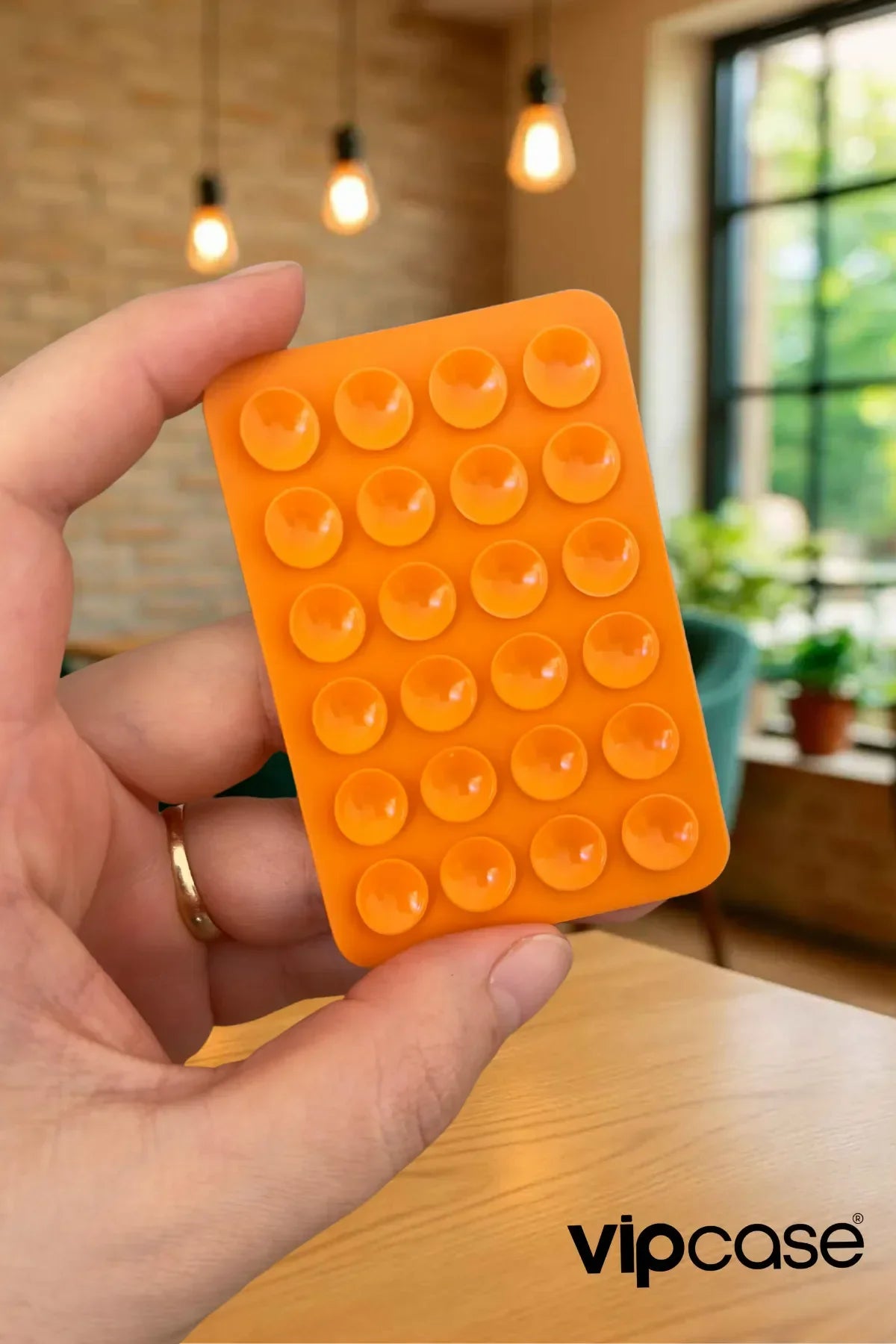 3M Çift Taraflı Bantlı Telefon Arkası Silikon Renkli Vantuzlu Telefon Tutucu