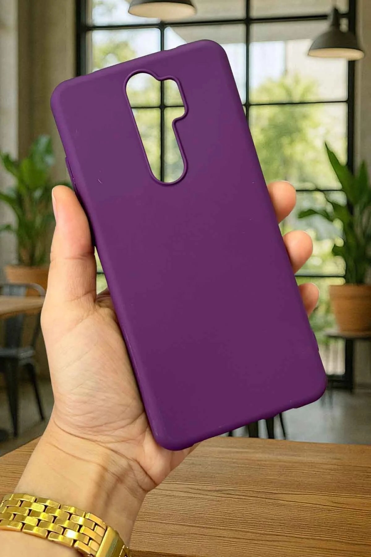 Xiaomi Redmi Note 8 Pro Silikon Darbe Emici Klasik Korumalı Rubber Kılıf