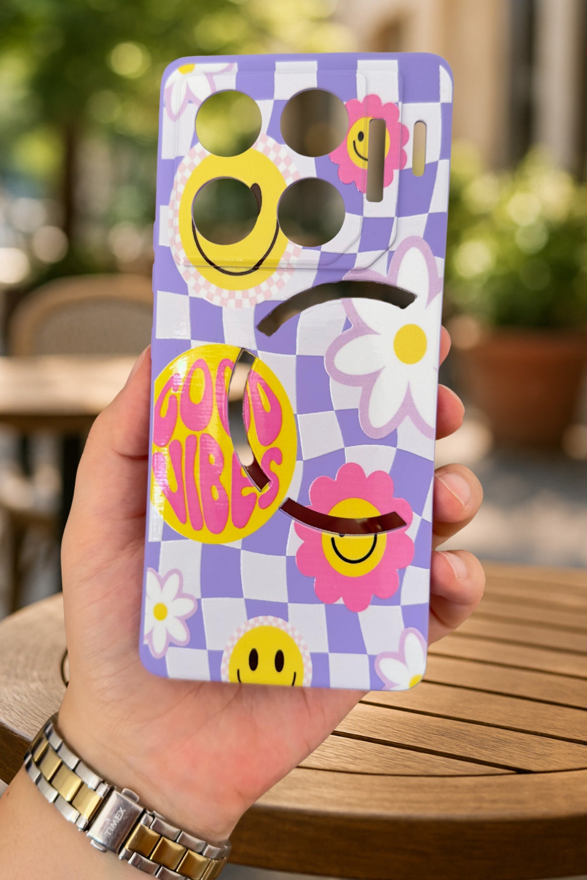 İnfinix GT 20 Pro - GOOD VİBES Silikon Darbe Emici Klasik Korumalı Rubber Kılıf