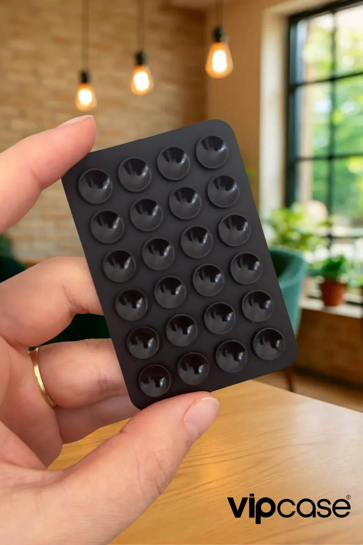 3M Çift Taraflı Bantlı Telefon Arkası Silikon Renkli Vantuzlu Telefon Tutucu