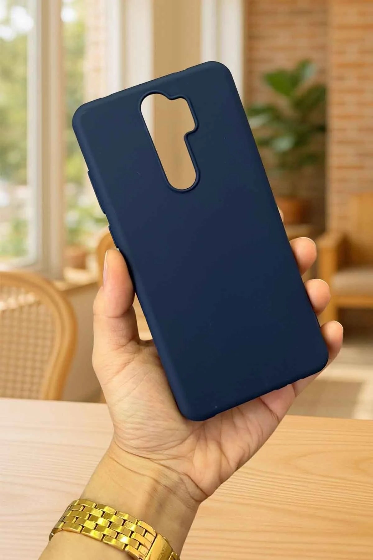 Xiaomi Redmi Note 8 Pro Silikon Darbe Emici Klasik Korumalı Rubber Kılıf