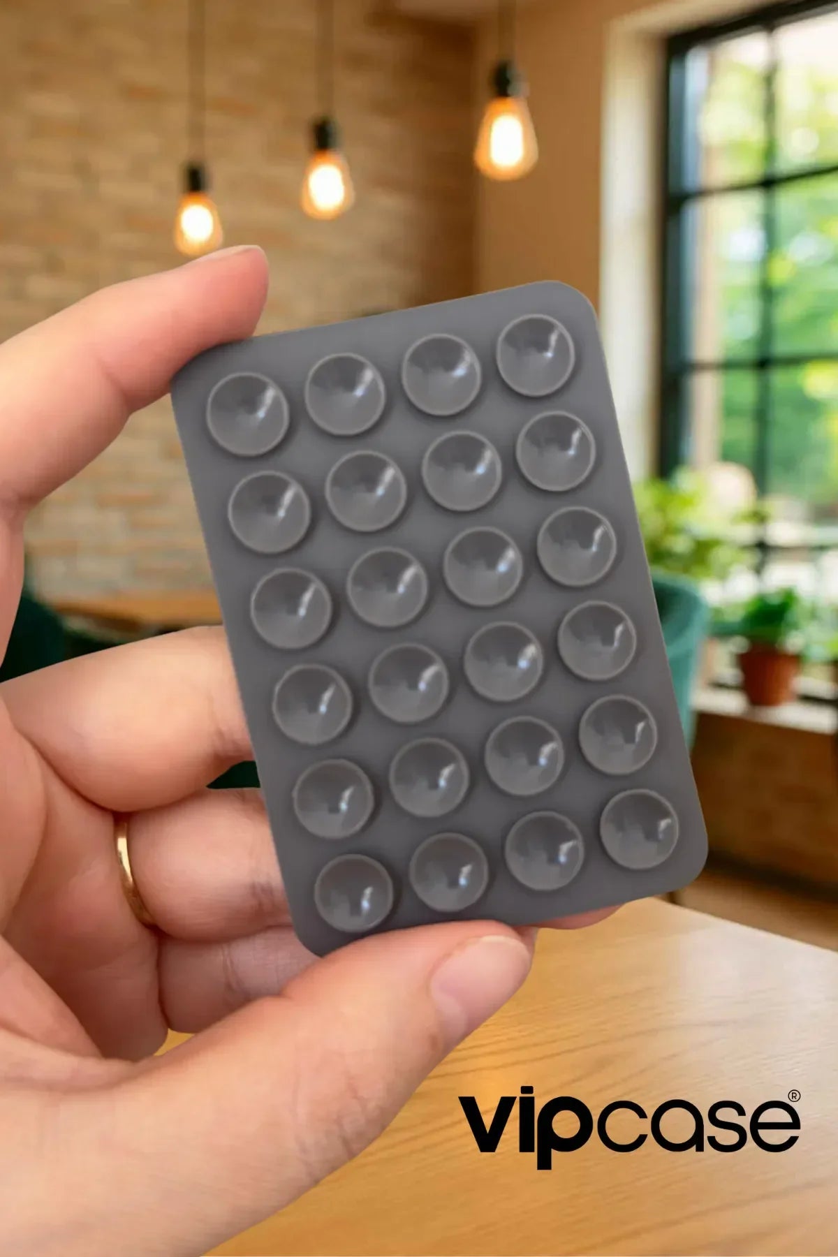 3M Çift Taraflı Bantlı Telefon Arkası Silikon Renkli Vantuzlu Telefon Tutucu