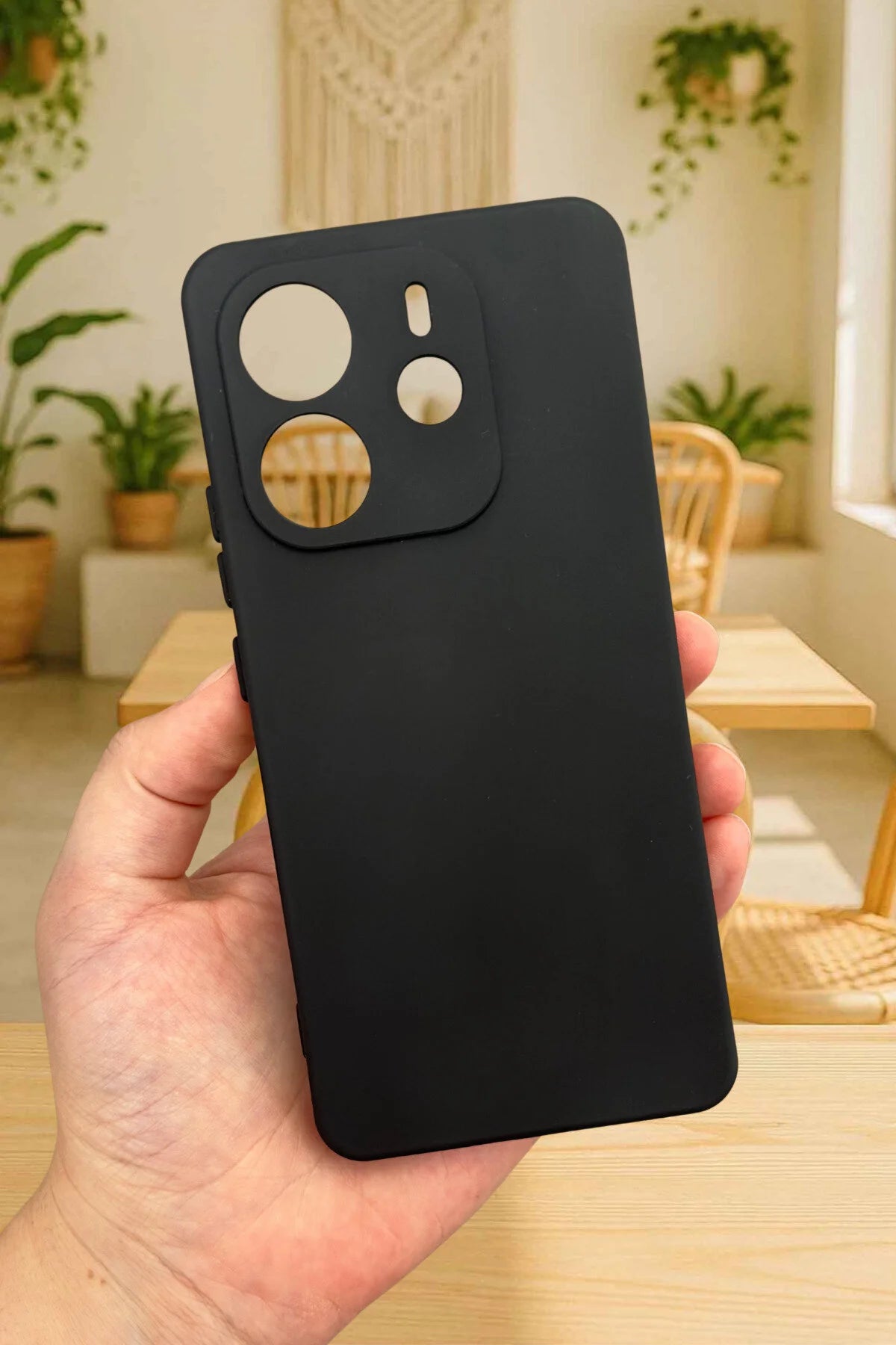 Xiaomi Redmi Note 14 Silikon Darbe Emici Klasik Korumalı Rubber Kılıf