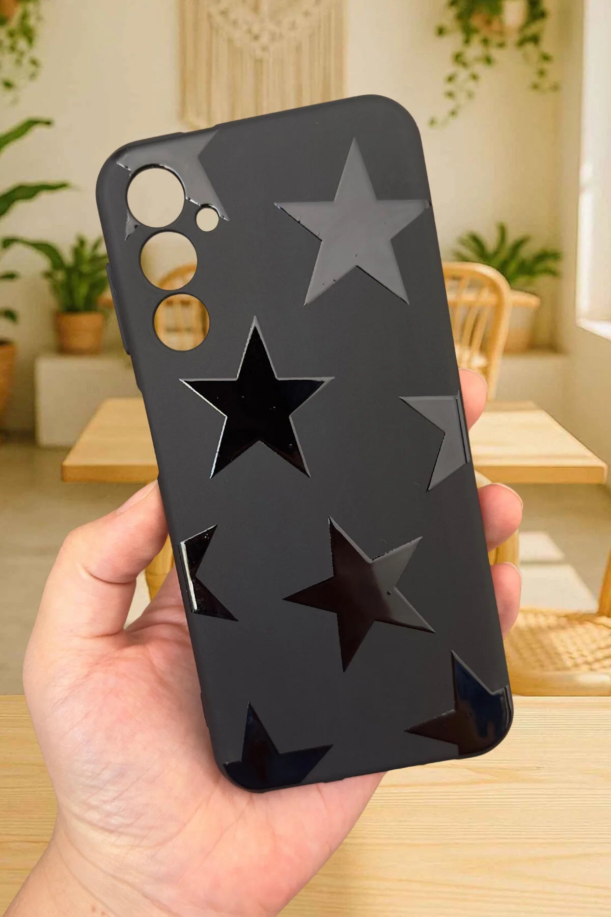 Samsung Galaxy A14 Uyumlu STAR Silikon Darbe Emici Klasik Korumalı Rubber Kılıf