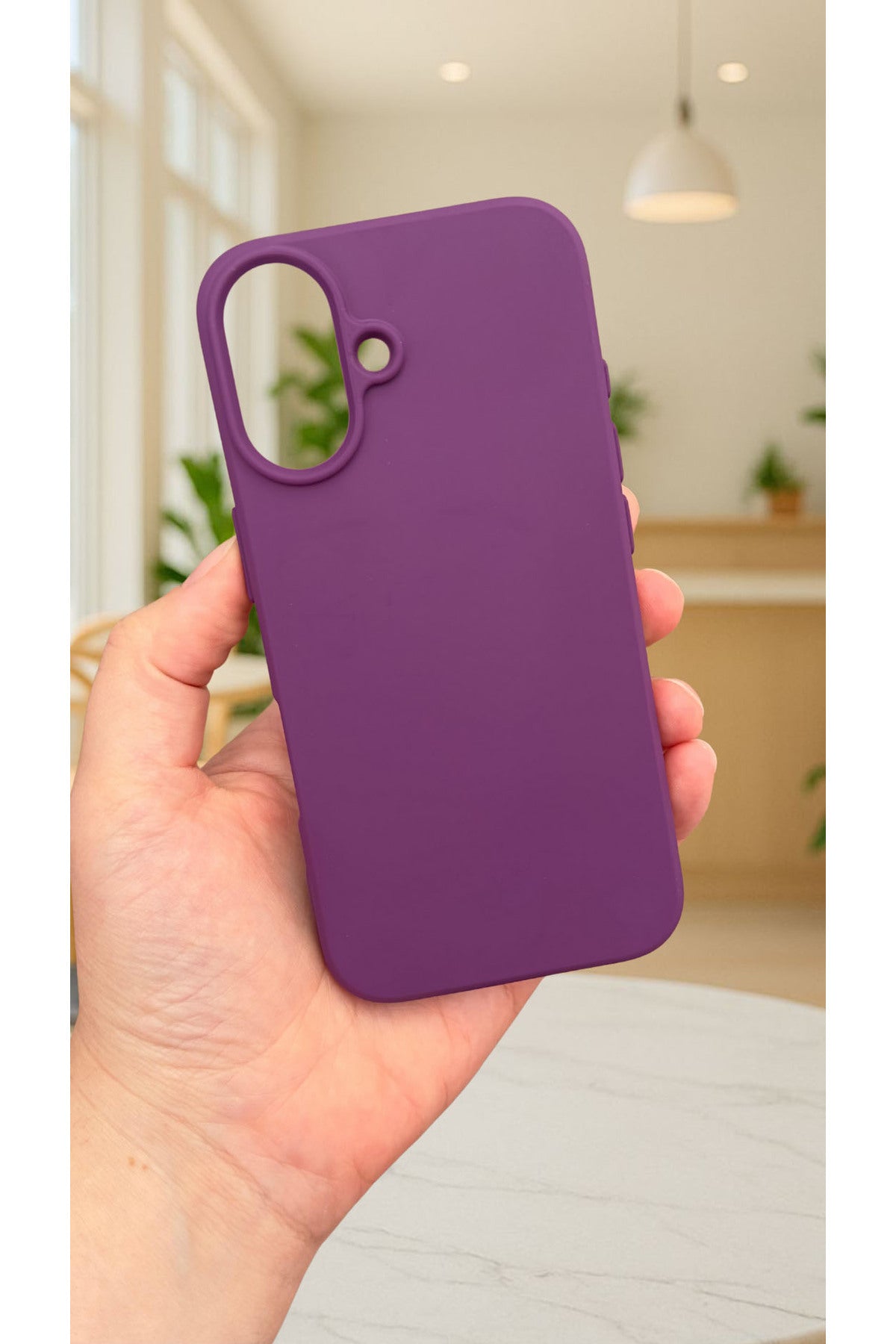 iPhone 16 - Silikon Darbe Emici Klasik Korumalı Rubber Kılıf