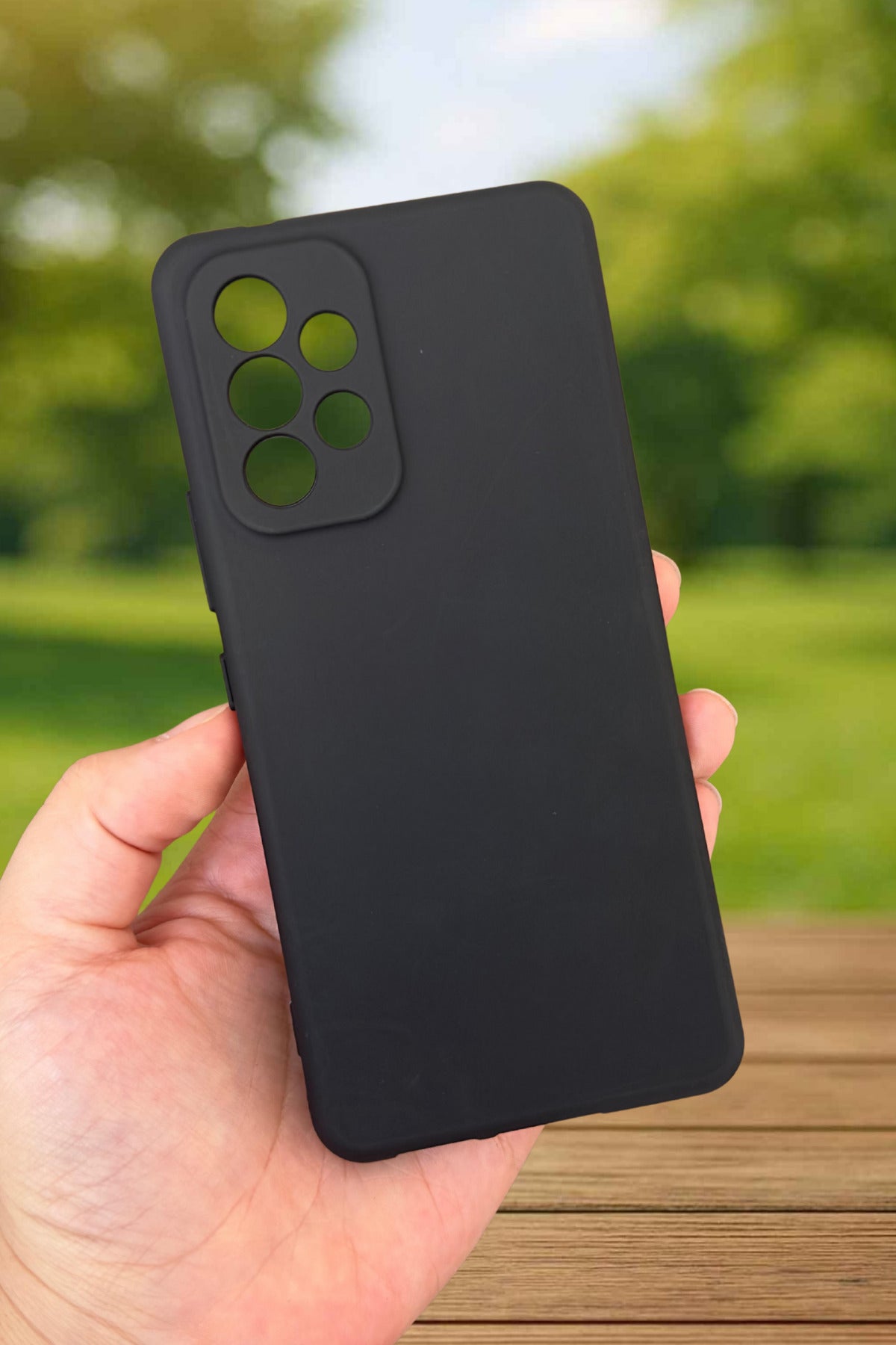 Samsung Galaxy A53 Silikon Darbe Emici Klasik Korumalı Rubber Kılıf