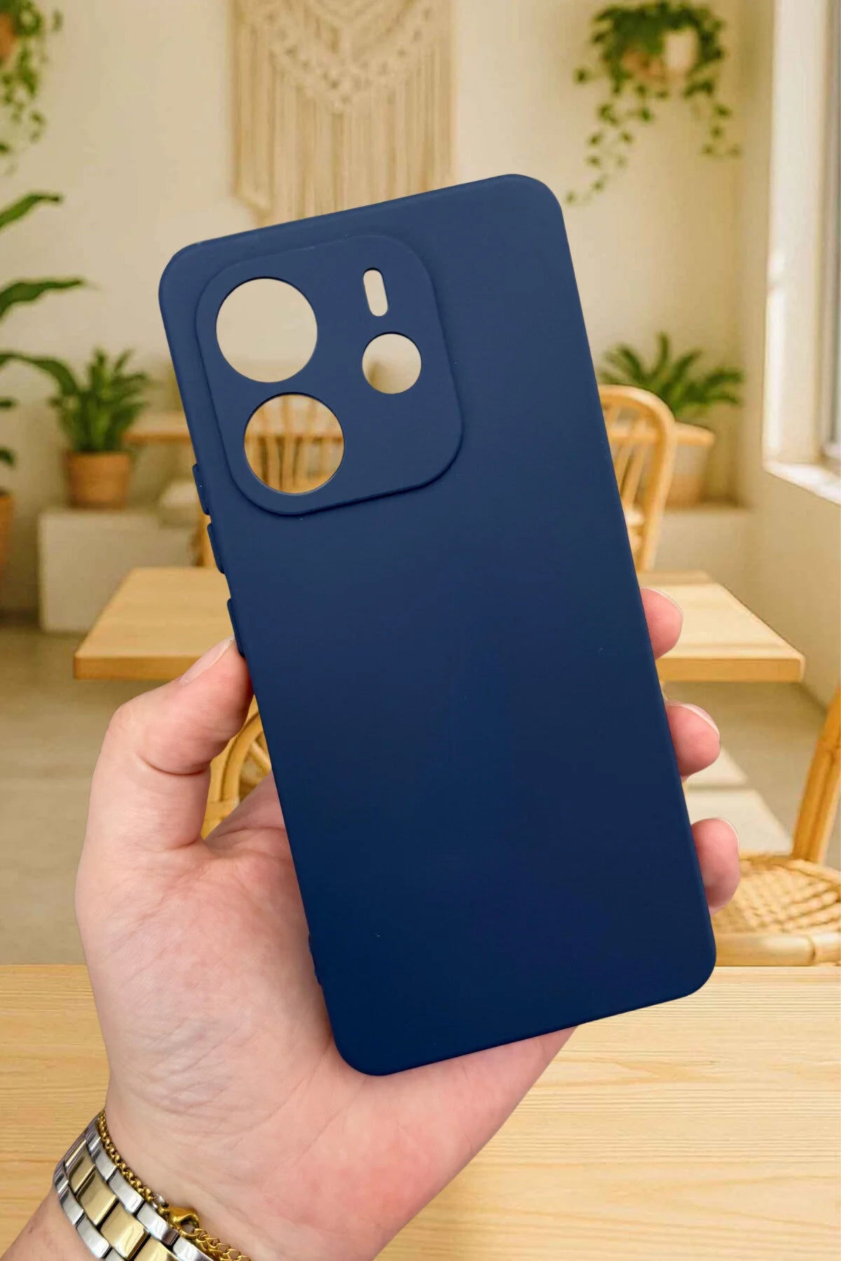 Xiaomi Redmi Note 14 Silikon Darbe Emici Klasik Korumalı Rubber Kılıf