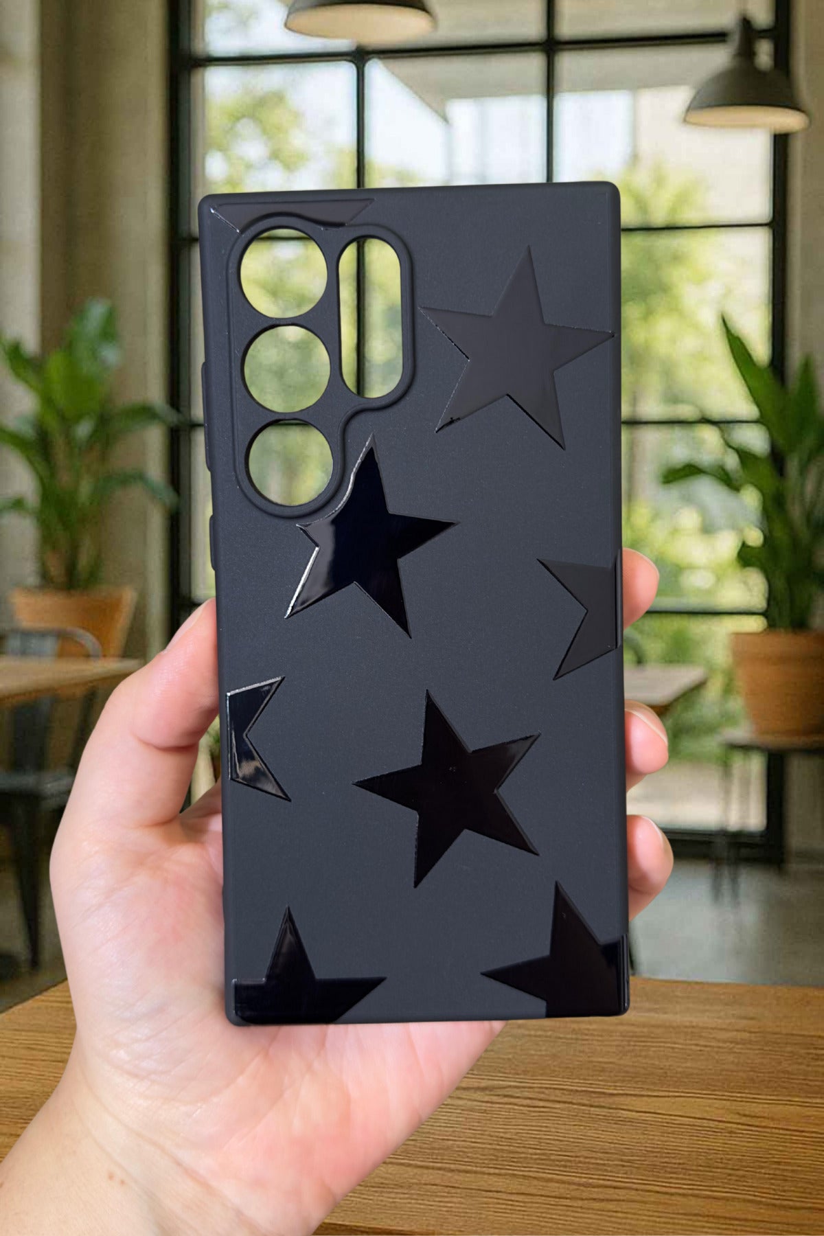 Samsung Galaxy S24 Ultra-STAR Silikon Darbe Emici Klasik Korumalı Rubber Kılıf