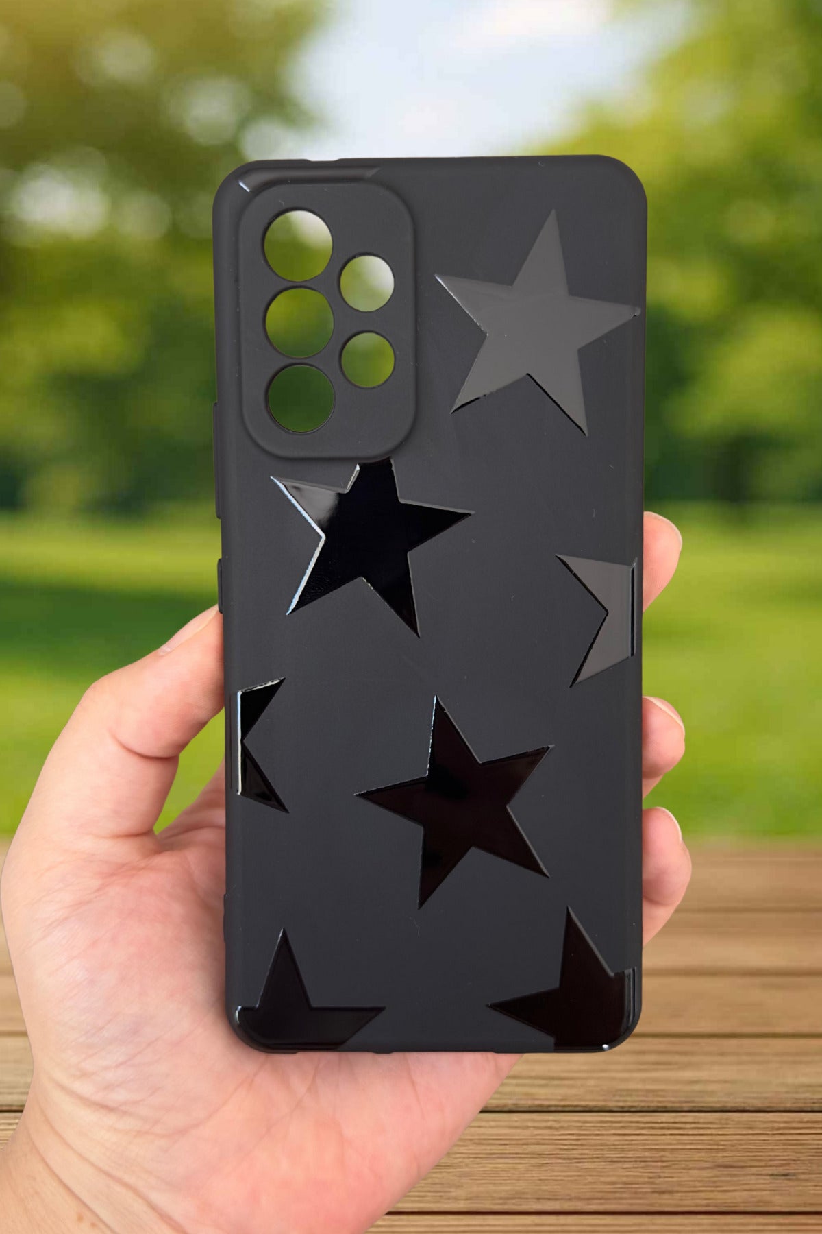Samsung Galaxy A53 Uyumlu STAR Silikon Darbe Emici Klasik Korumalı Rubber Kılıf