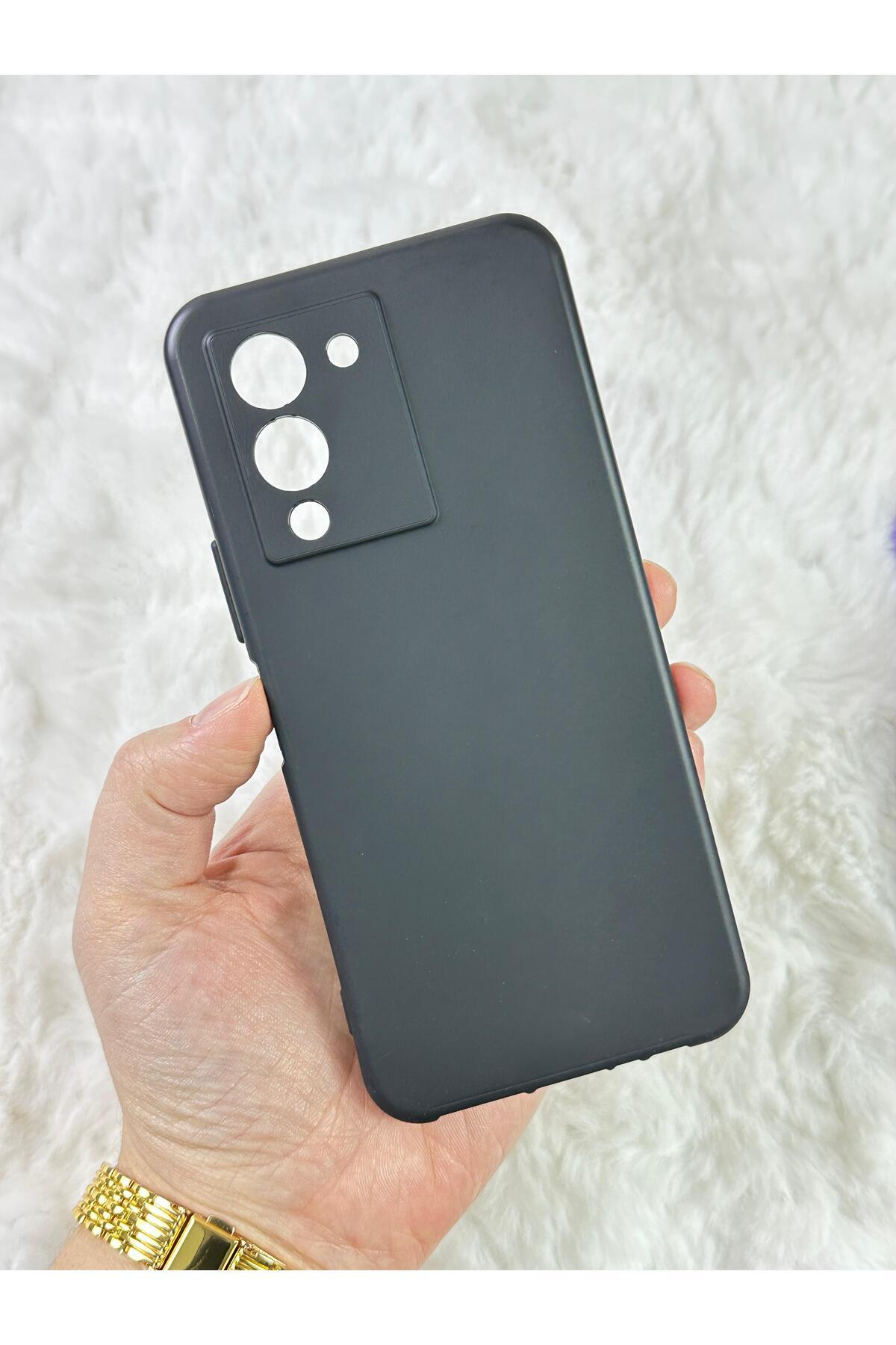 İNFİNİX NOTE 12 - Silikon Darbe Emici Klasik Korumalı Rubber Kılıf