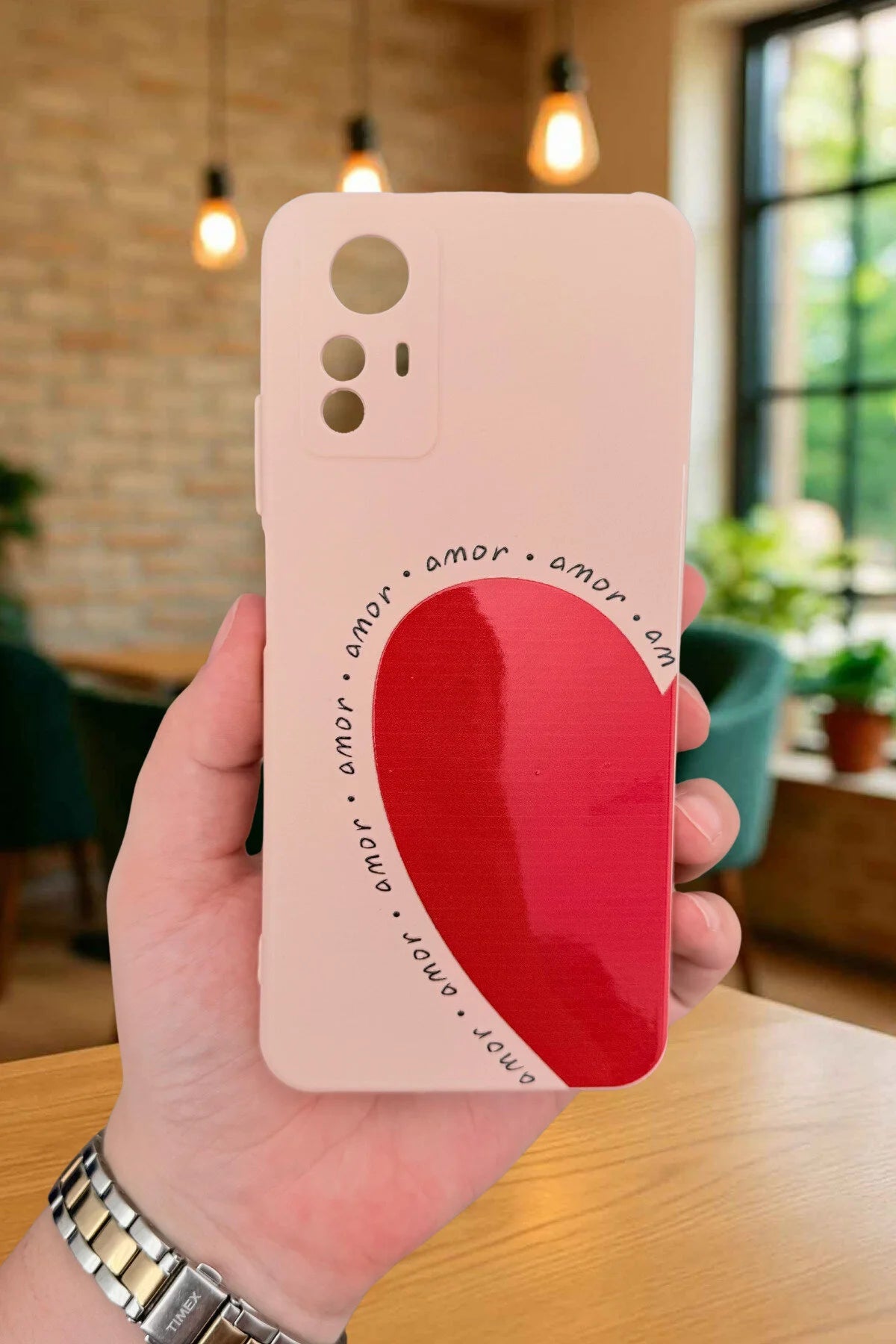 Xiaomi Redmi Note 12S - AMOR KALP Silikon Darbe Emici Klasik Korumalı Rubber Kılıf