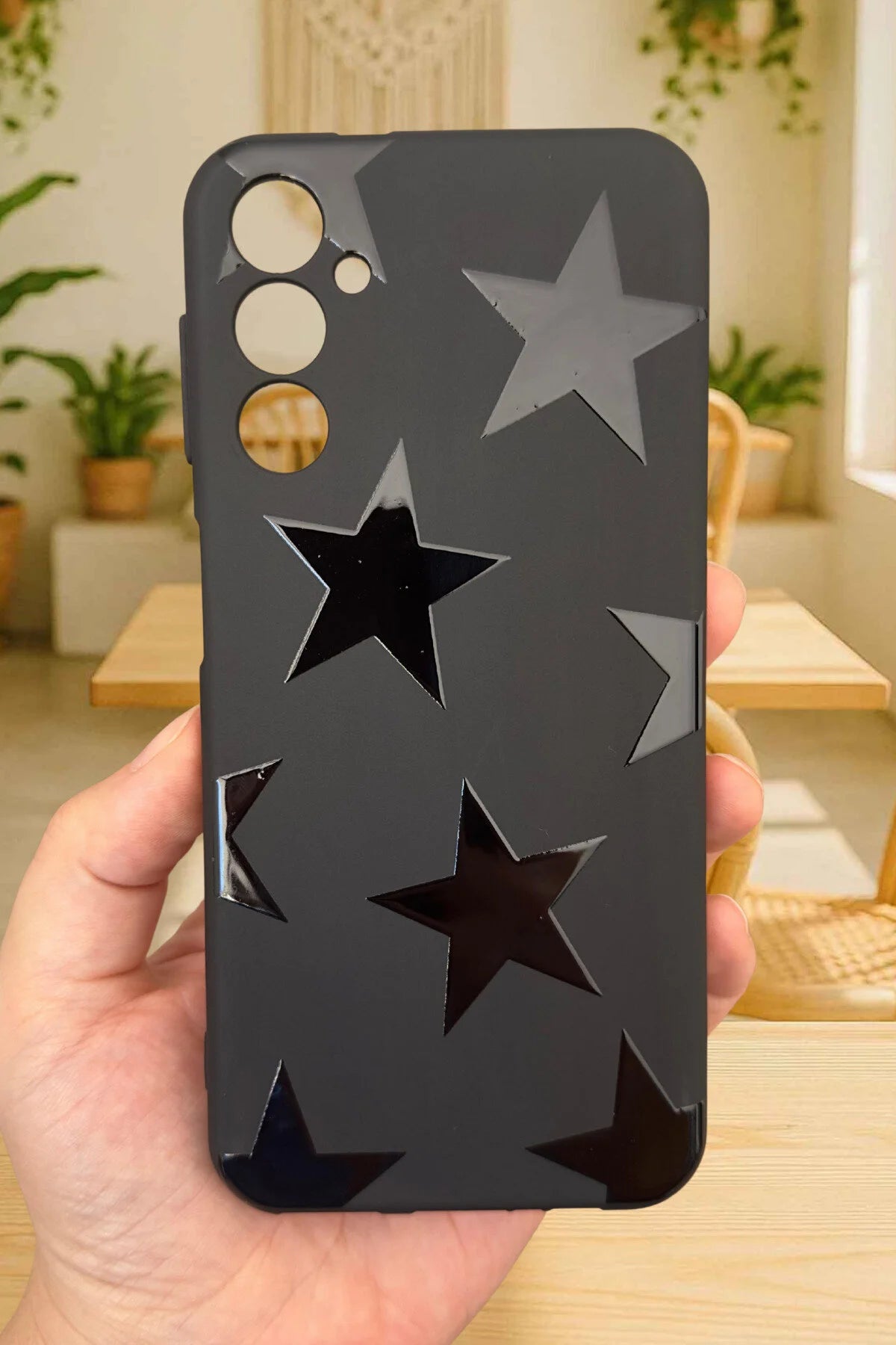 Samsung Galaxy A14 Uyumlu STAR Silikon Darbe Emici Klasik Korumalı Rubber Kılıf
