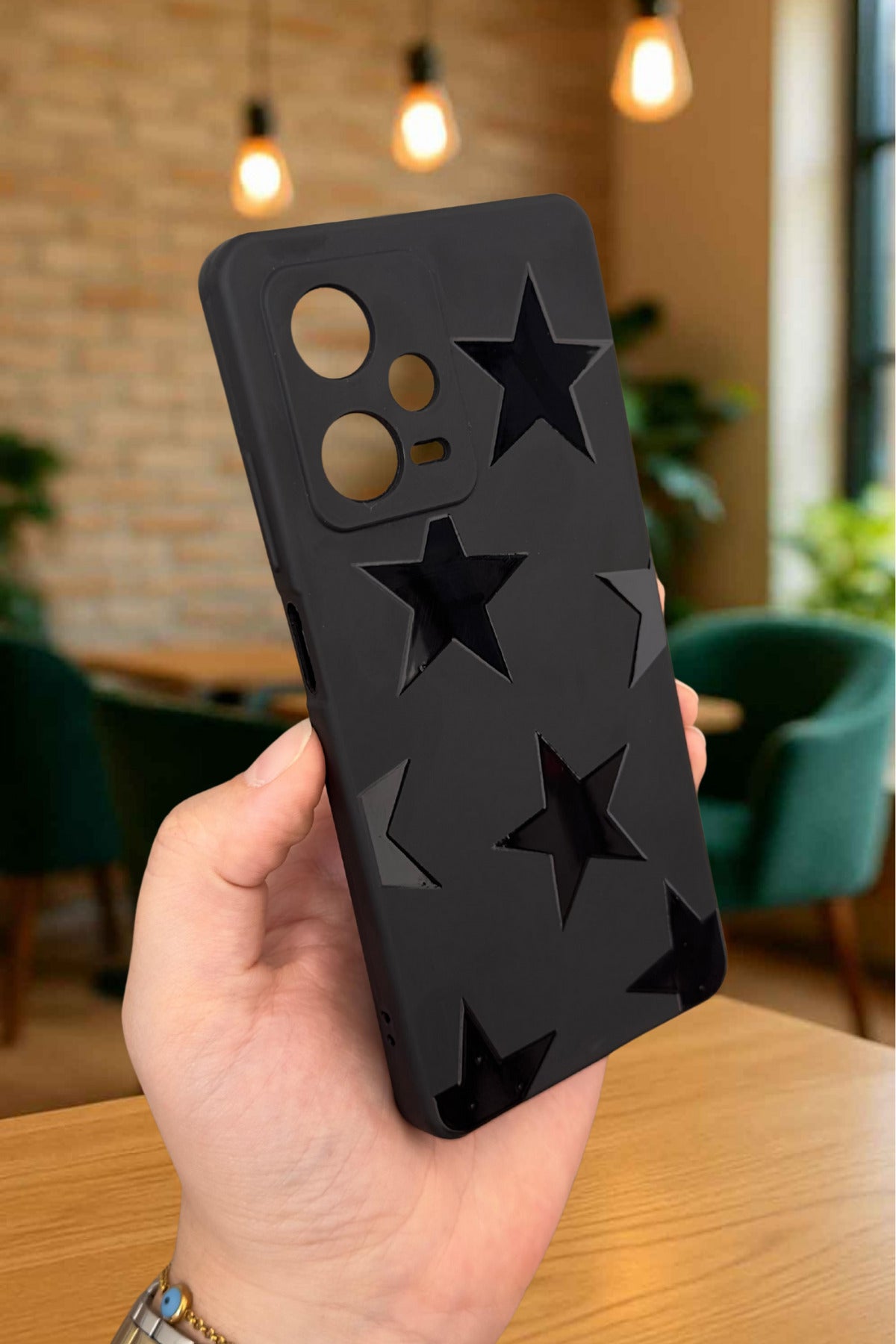 Redmi Note 12 Pro 5G - STAR Silikon Darbe Emici Klasik Korumalı Rubber Kılıf