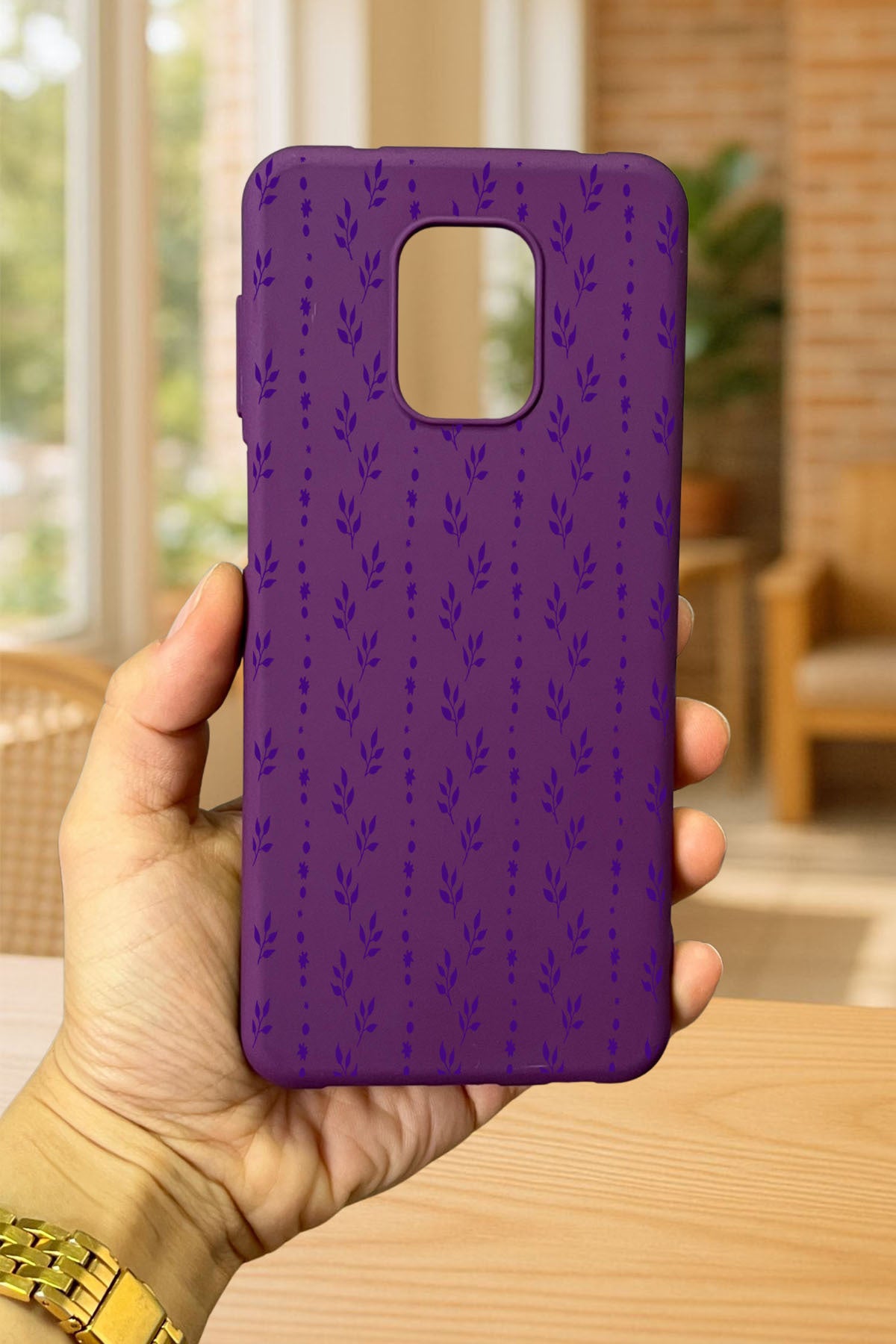 Redmi Note 9 Pro/9S Uyumlu SARMAŞIK DESENLİ Silikon Darbe Emici Klasik Korumalı Rubber Kılıf