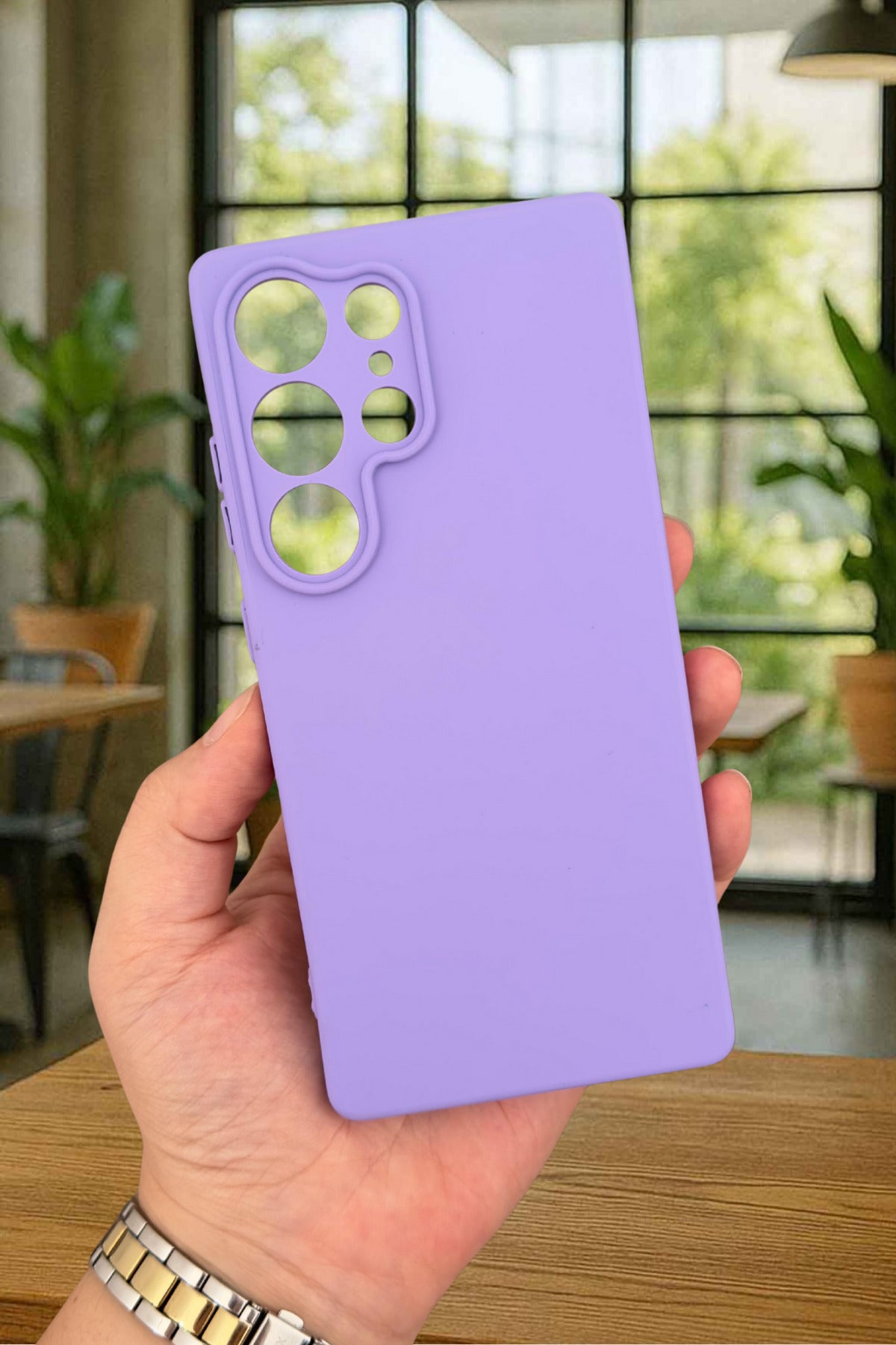 Samsung Galaxy S25 Ultra Silikon Darbe Emici Klasik Korumalı Rubber Kılıf