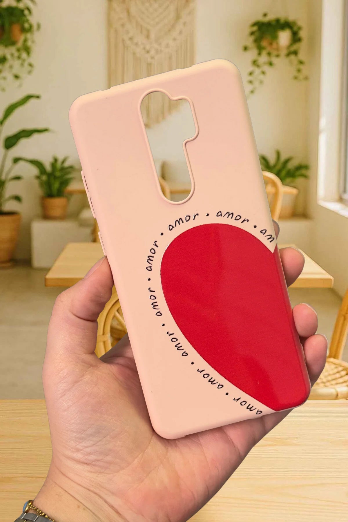 Xiaomi Redmi Note 8 Pro- AMOR KALP Silikon Darbe Emici Klasik Korumalı Rubber Kılıf