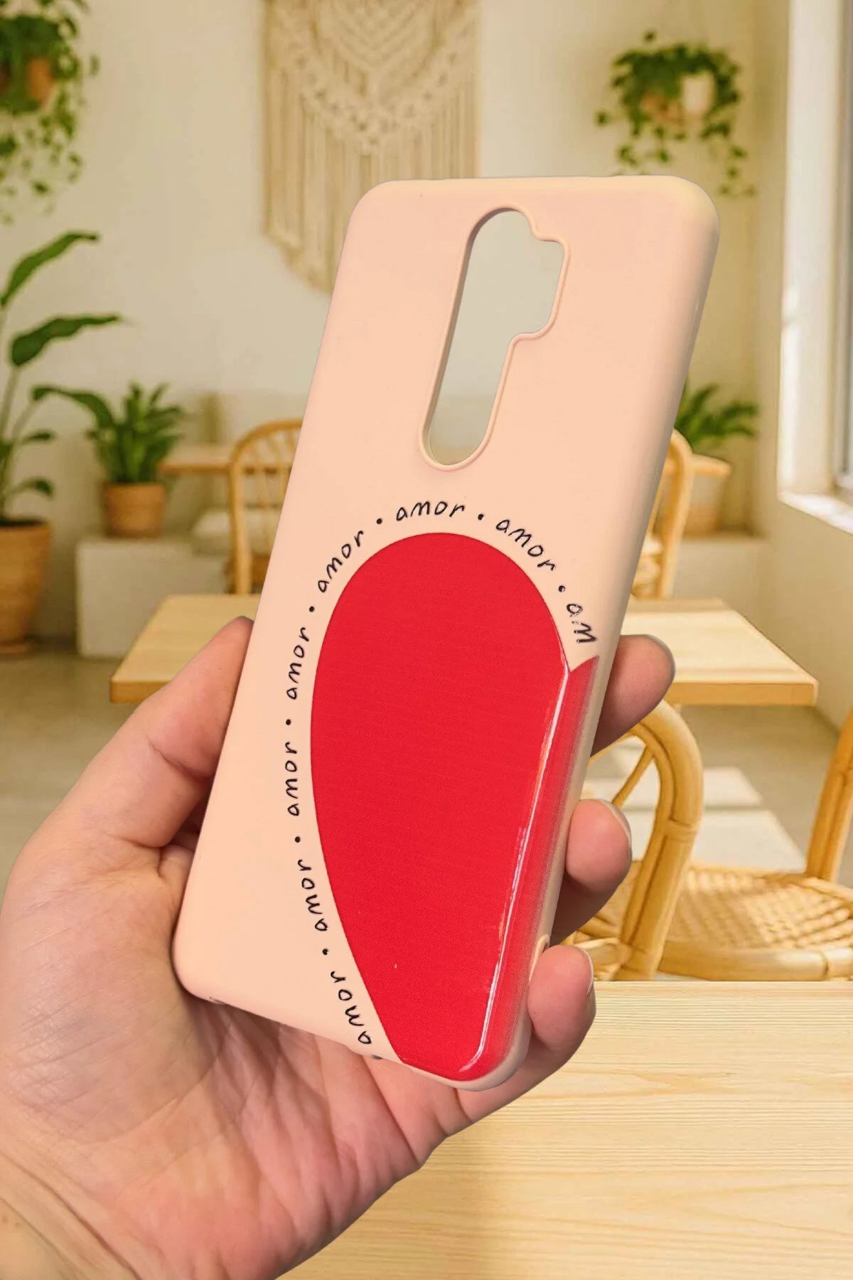 Xiaomi Redmi Note 8 Pro- AMOR KALP Silikon Darbe Emici Klasik Korumalı Rubber Kılıf