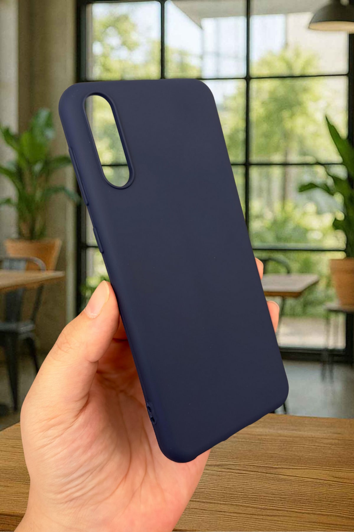 Samsung Galaxy A50 Silikon Darbe Emici Klasik Korumalı Rubber Kılıf
