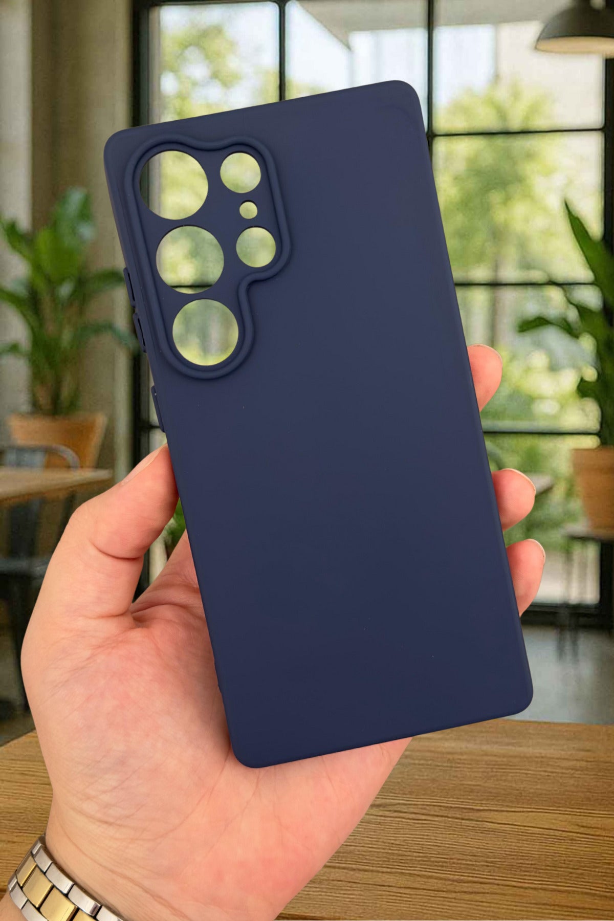 Samsung Galaxy S25 Ultra Silikon Darbe Emici Klasik Korumalı Rubber Kılıf