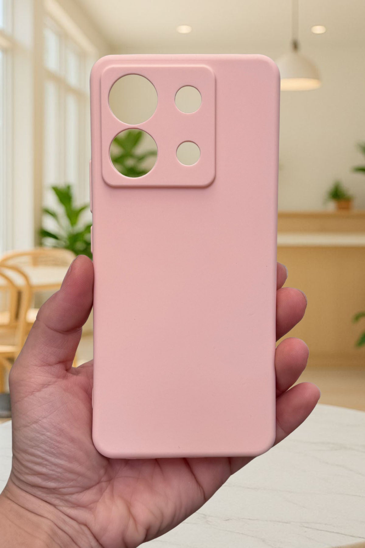 Xiaomi Redmi Note 13 Pro 5G Silikon Darbe Emici Klasik Korumalı Rubber Kılıf