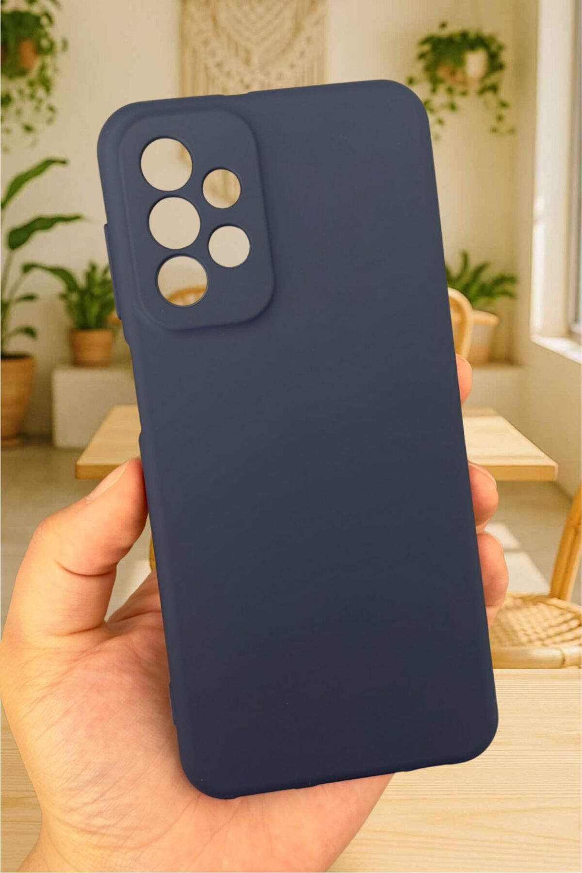 Samsung Galaxy A72 Silikon Darbe Emici Klasik Korumalı Rubber Kılıf