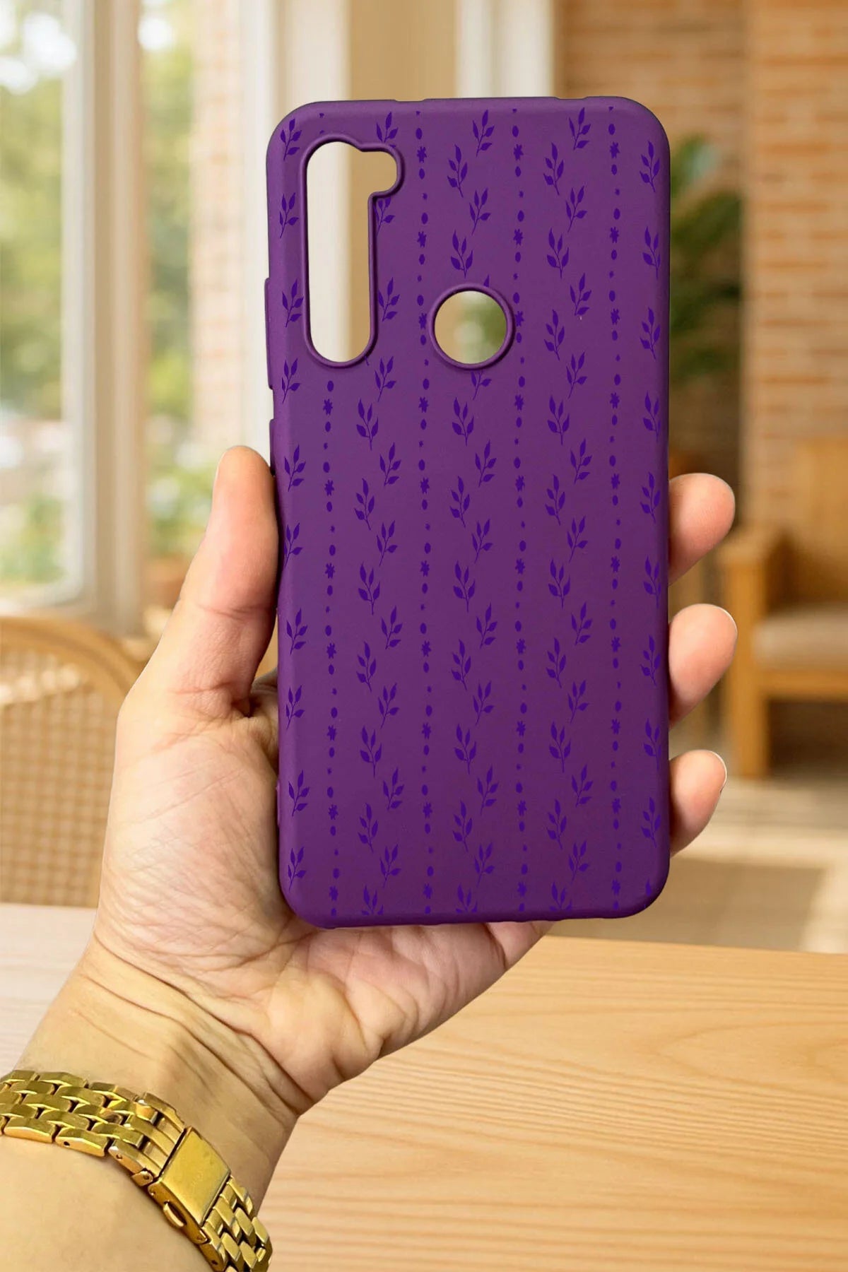 Xiaomi Redmi Note 8 SARMAŞIK DESENLİ Silikon Darbe Emici Klasik Korumalı Rubber Kılıf