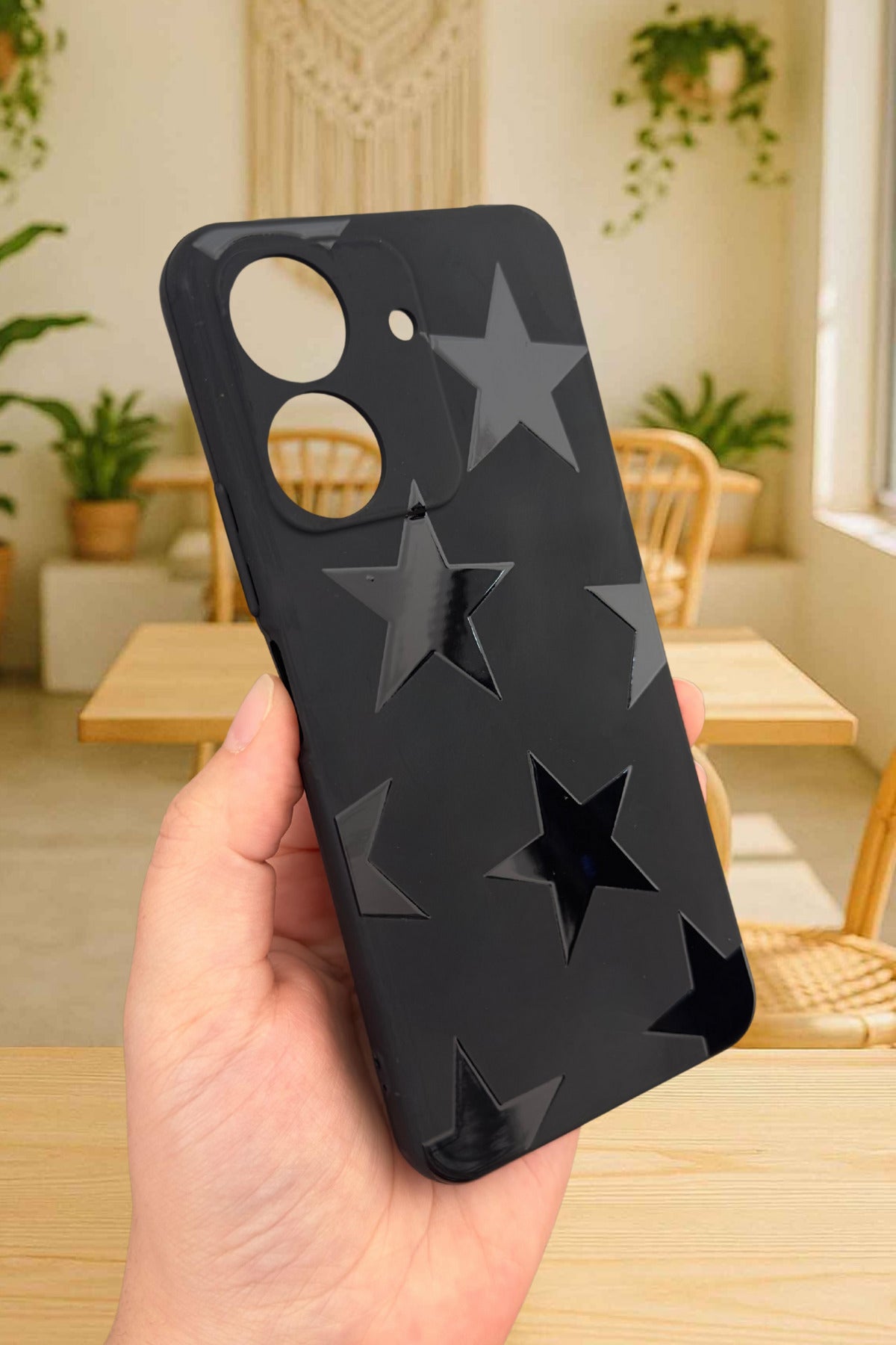 REDMİ 13C-STAR Lansman Kamera Korumalı Yumuşak Silikon RUBBER Kılıf