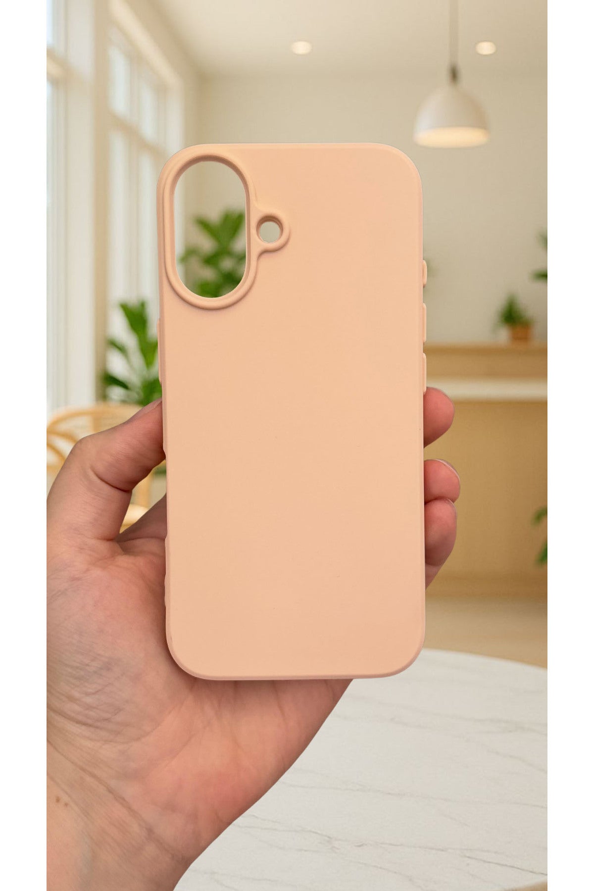 iPhone 16 - Silikon Darbe Emici Klasik Korumalı Rubber Kılıf