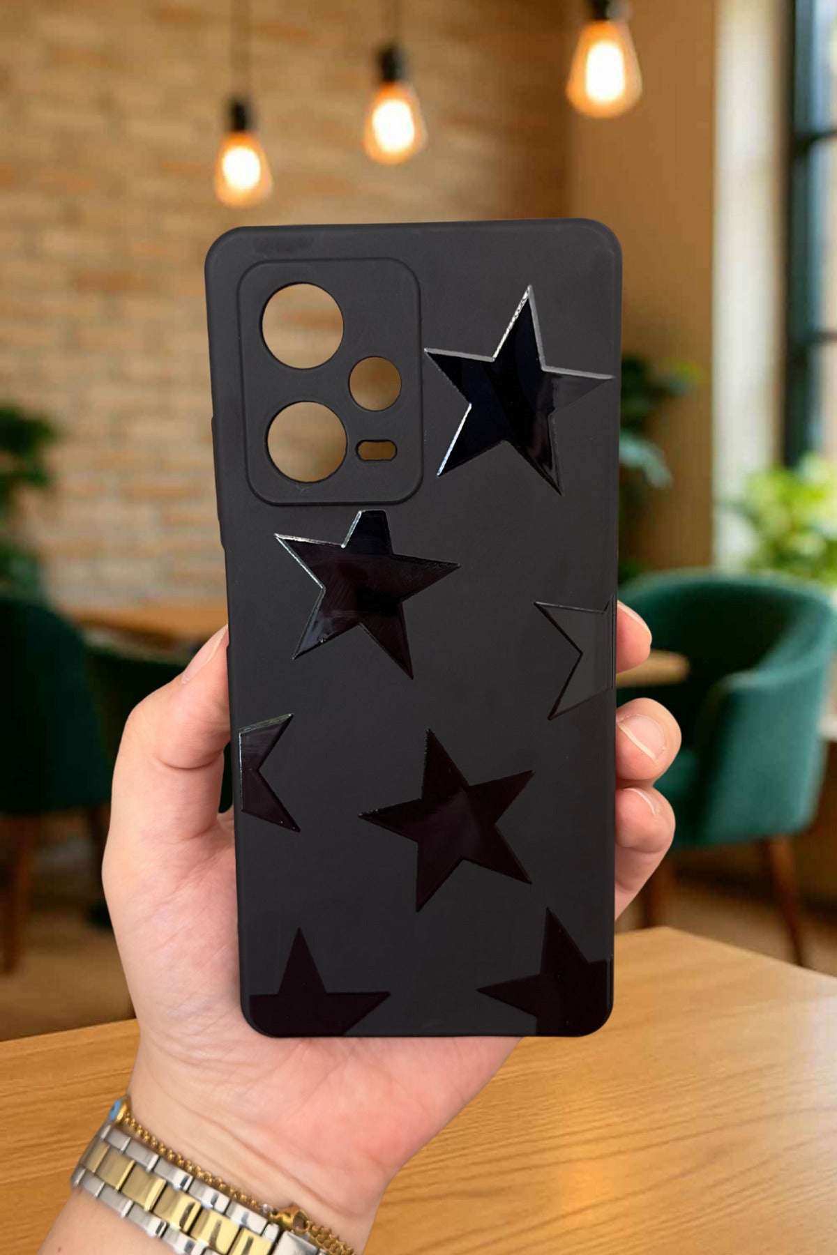 Redmi Note 12 Pro 5G - STAR Silikon Darbe Emici Klasik Korumalı Rubber Kılıf