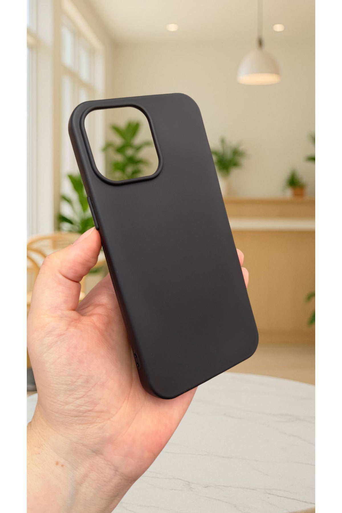 iPhone 16 Pro Max - Silikon Darbe Emici Klasik Korumalı Rubber Kılıf