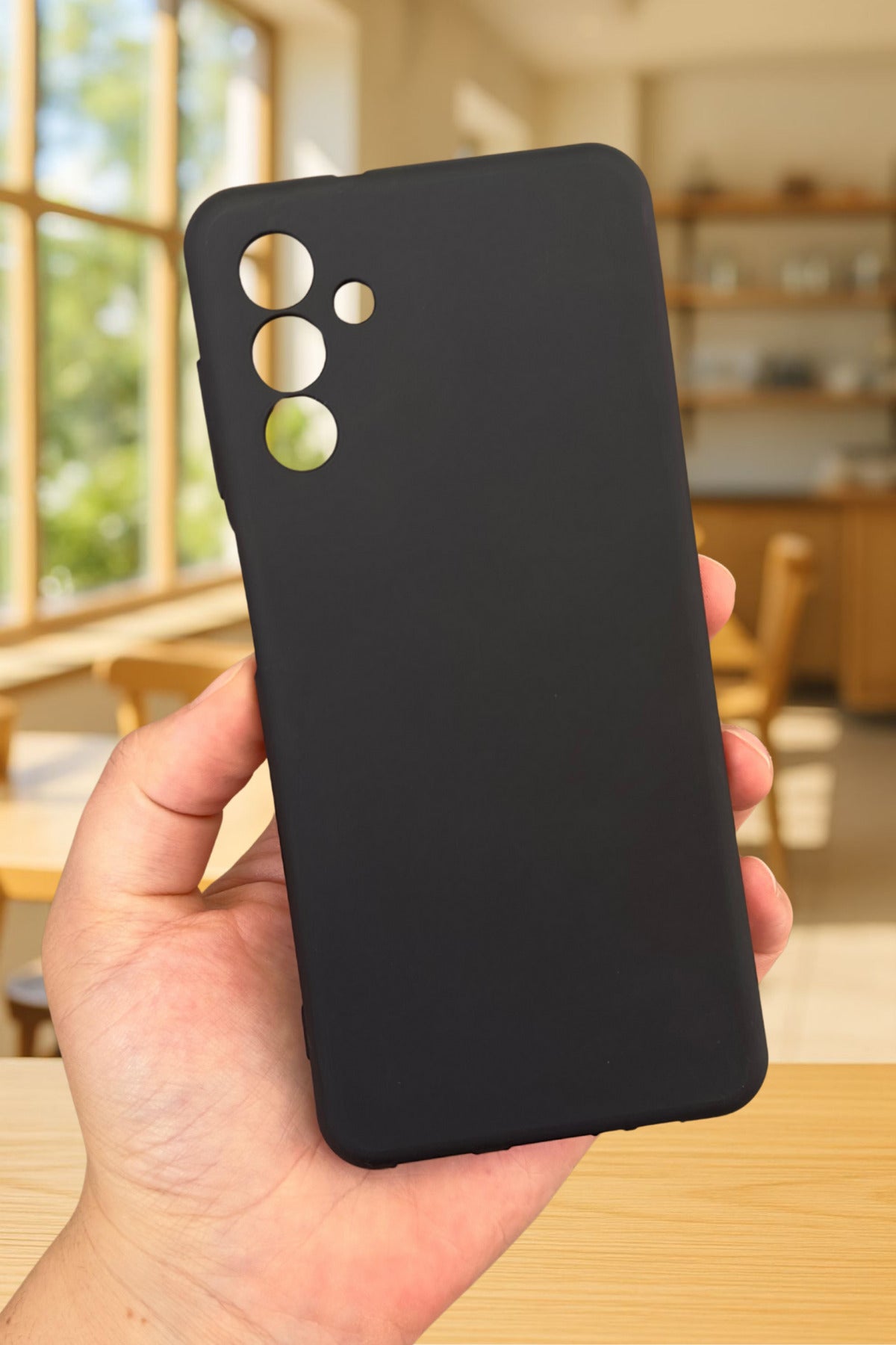 Samsung Galaxy A54 Silikon Darbe Emici Klasik Korumalı Rubber Kılıf