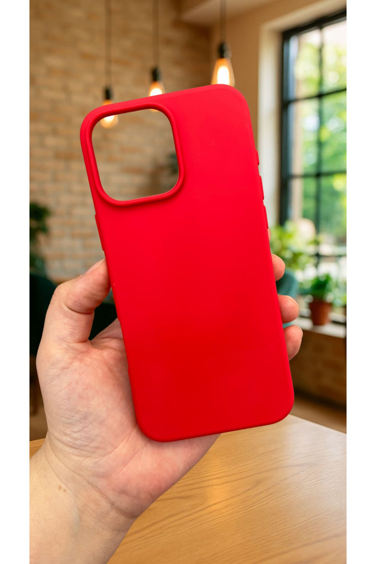 iPhone 13 - Silikon Darbe Emici Klasik Korumalı Rubber Kılıf