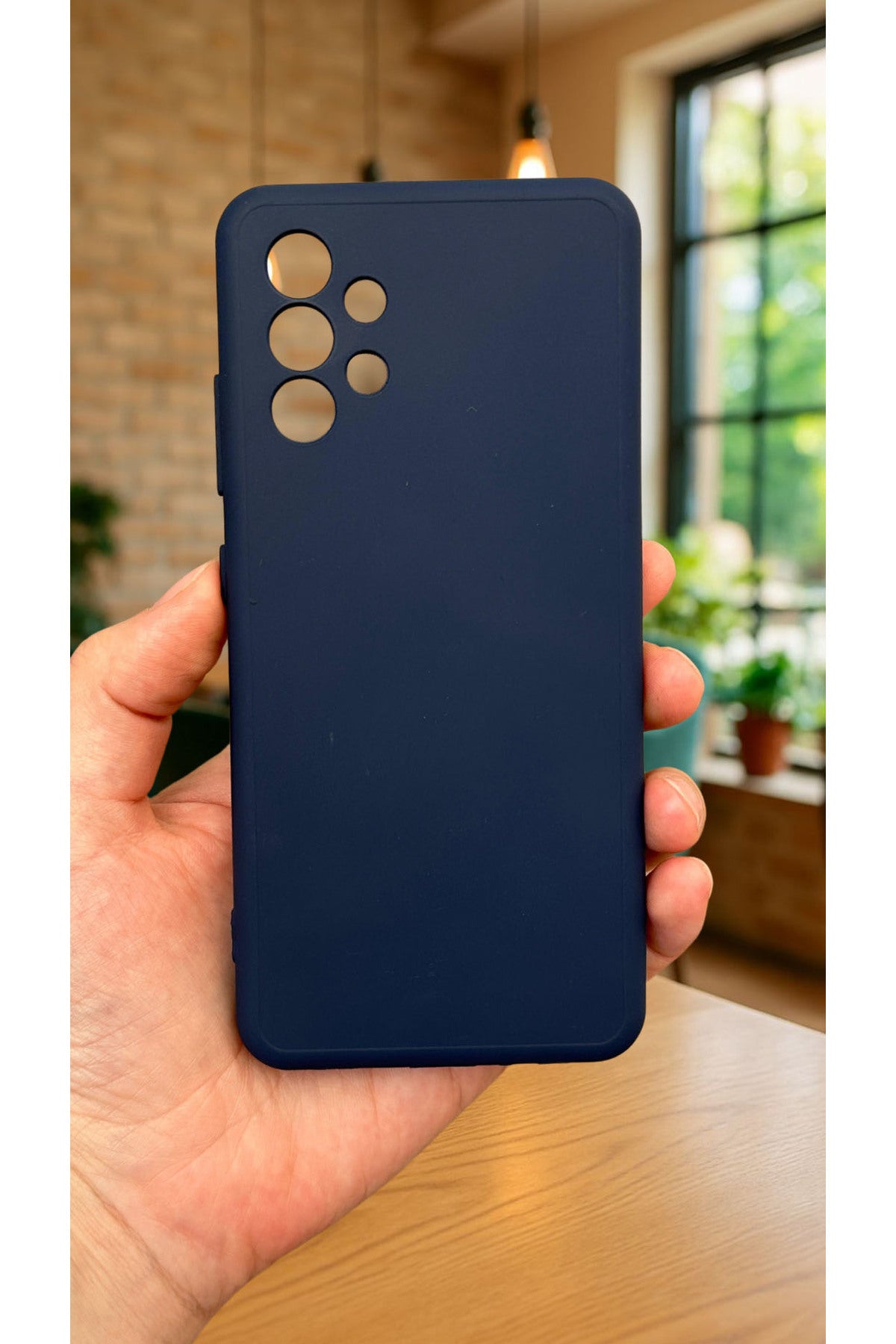 Samsung Galaxy A32 - Silikon Darbe Emici Klasik Korumalı Rubber Kılıf