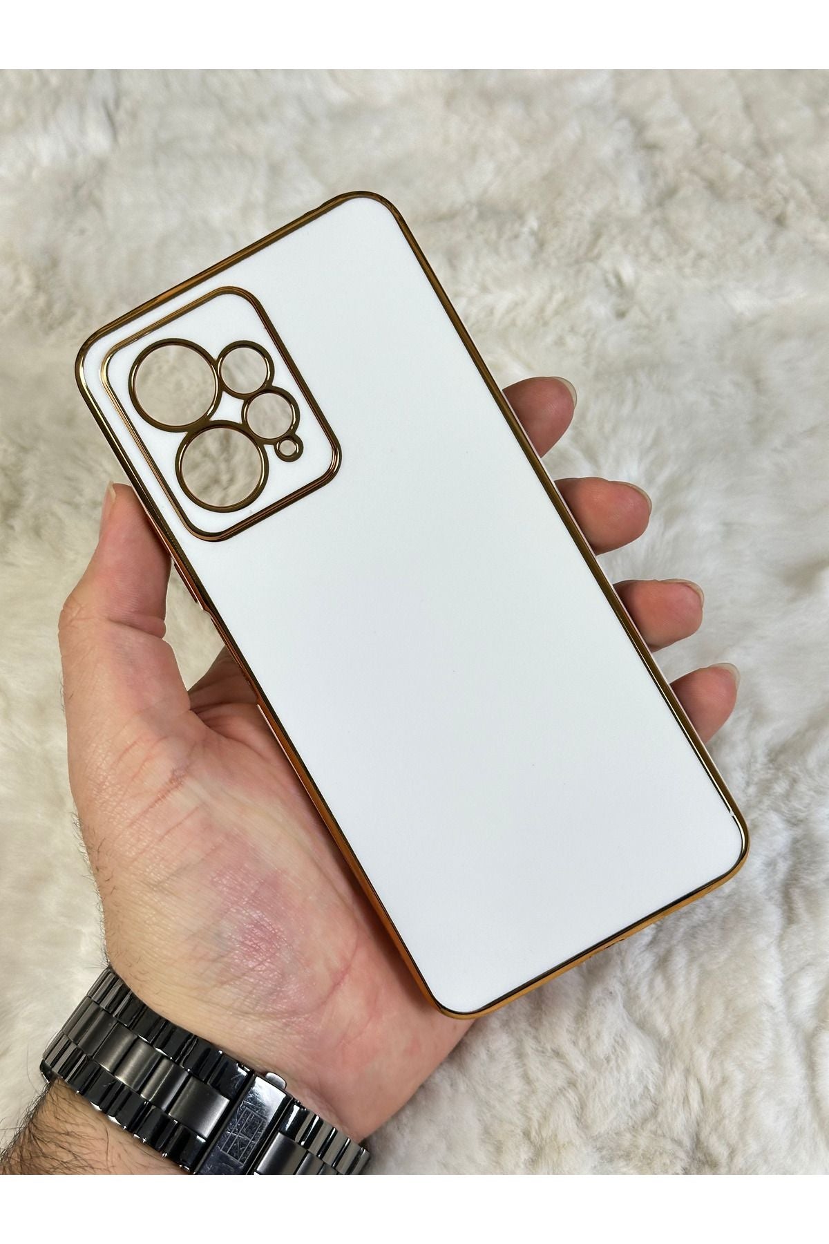 Xiaomi Redmi Note 12 (PRO DEĞİL )-Kir Tutmaz Silinebilir Parlak Kamera Korumalı Silikon Bark Kılıf