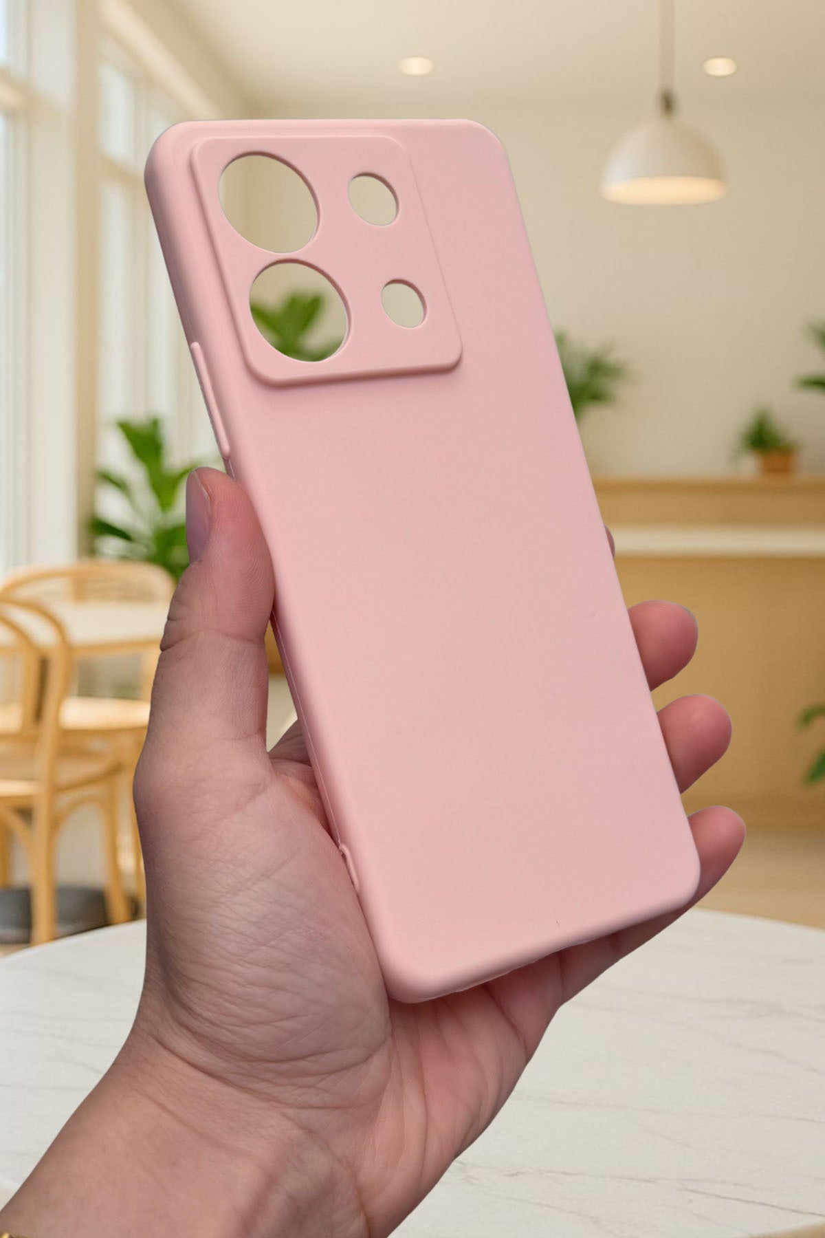 Xiaomi Redmi Note 13 Pro 5G Silikon Darbe Emici Klasik Korumalı Rubber Kılıf