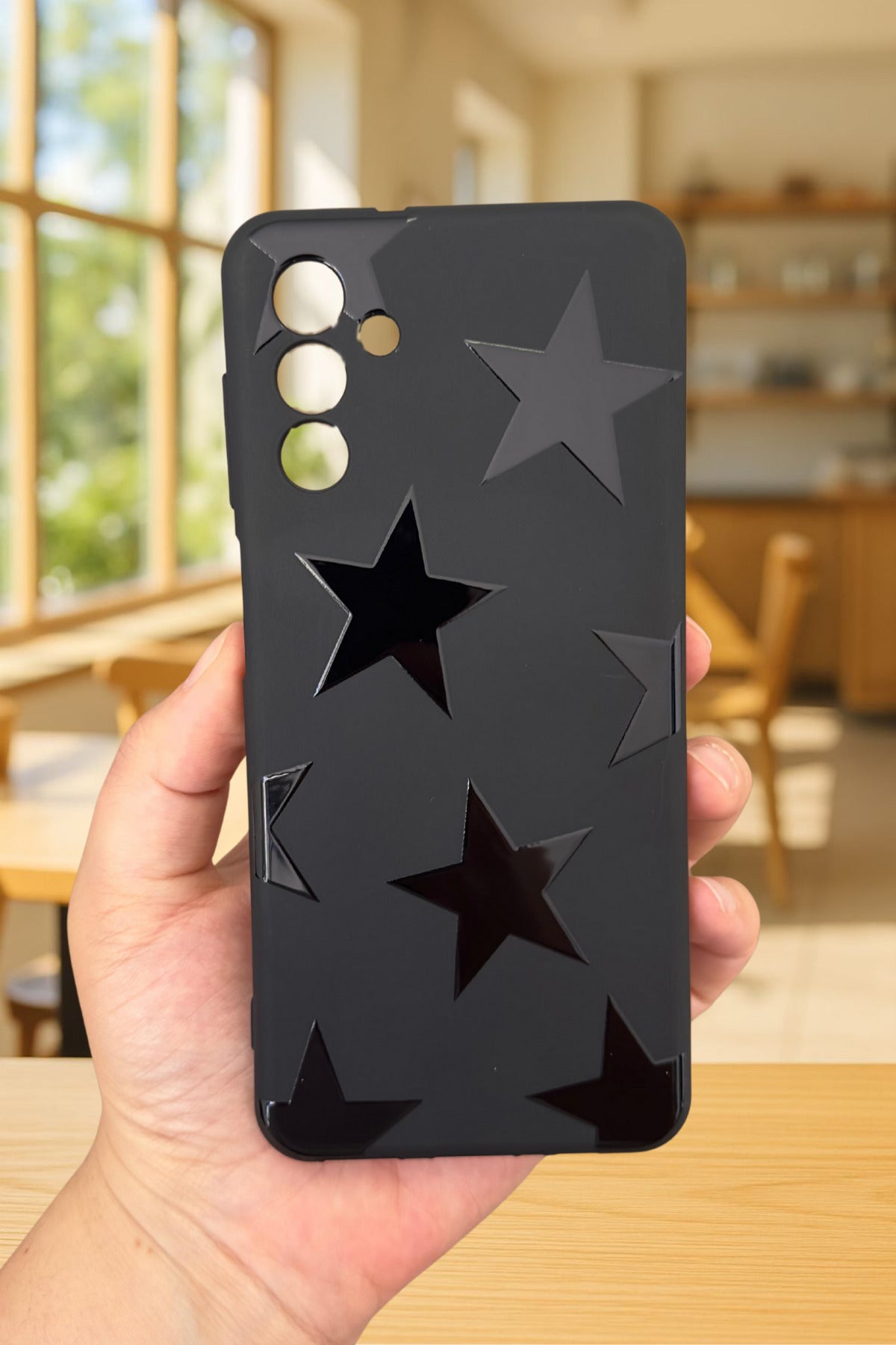 Samsung Galaxy A04s Uyumlu STAR Silikon Darbe Emici Klasik Korumalı Rubber Kılıf